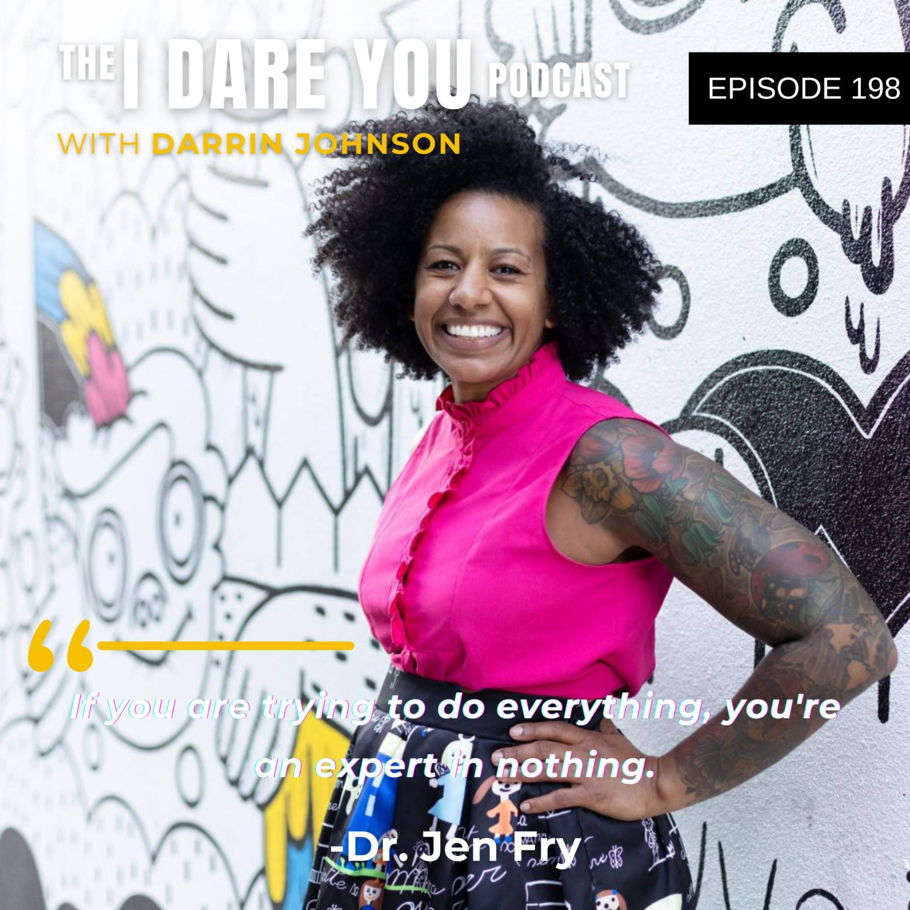 Episode 198: The Boundaries Blueprint: How to Stop People‑Pleasing with Dr. Jen Fry episode artwork