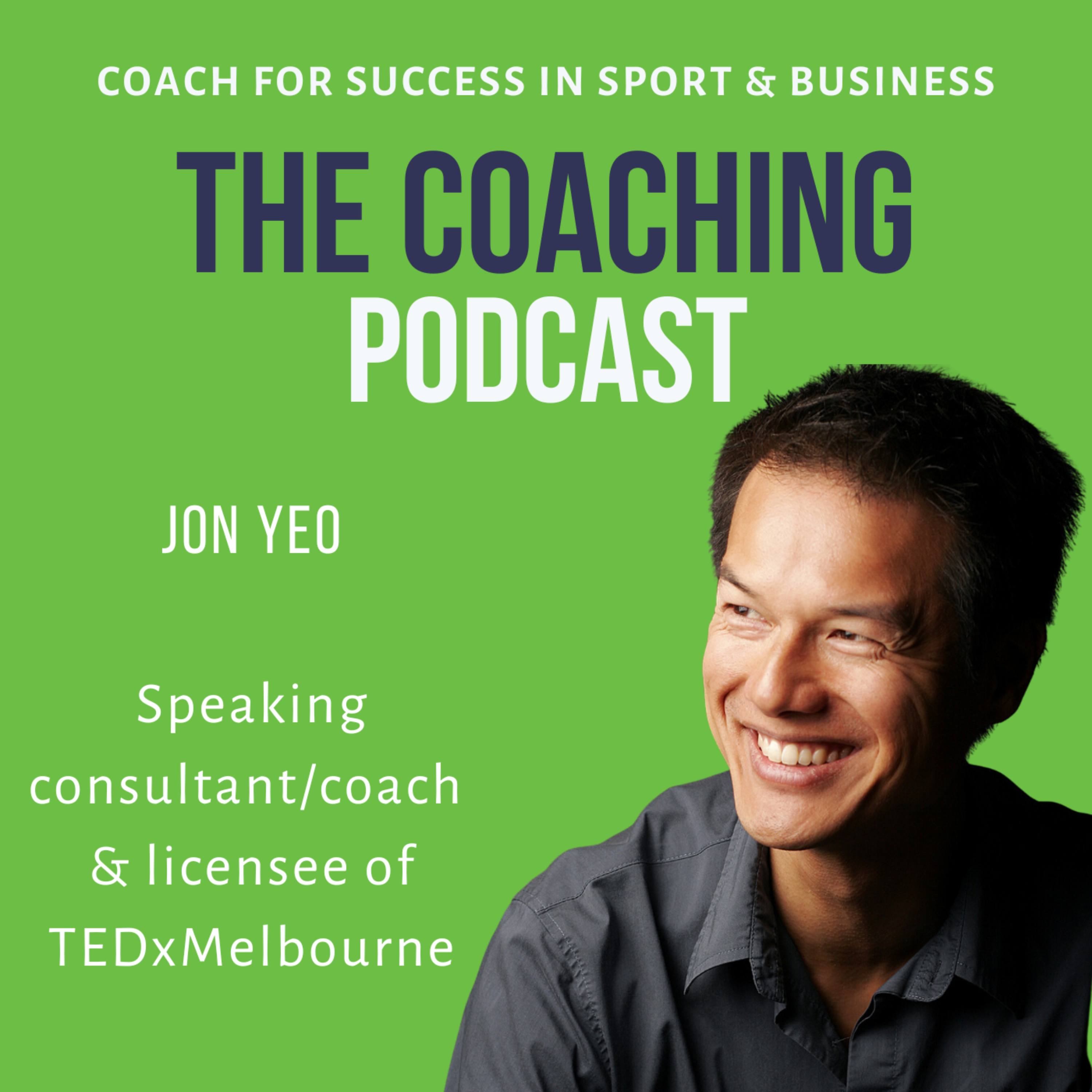 Speaking Coach #147: Jon Yeo - The Art of Transformative Speaking Skills episode artwork