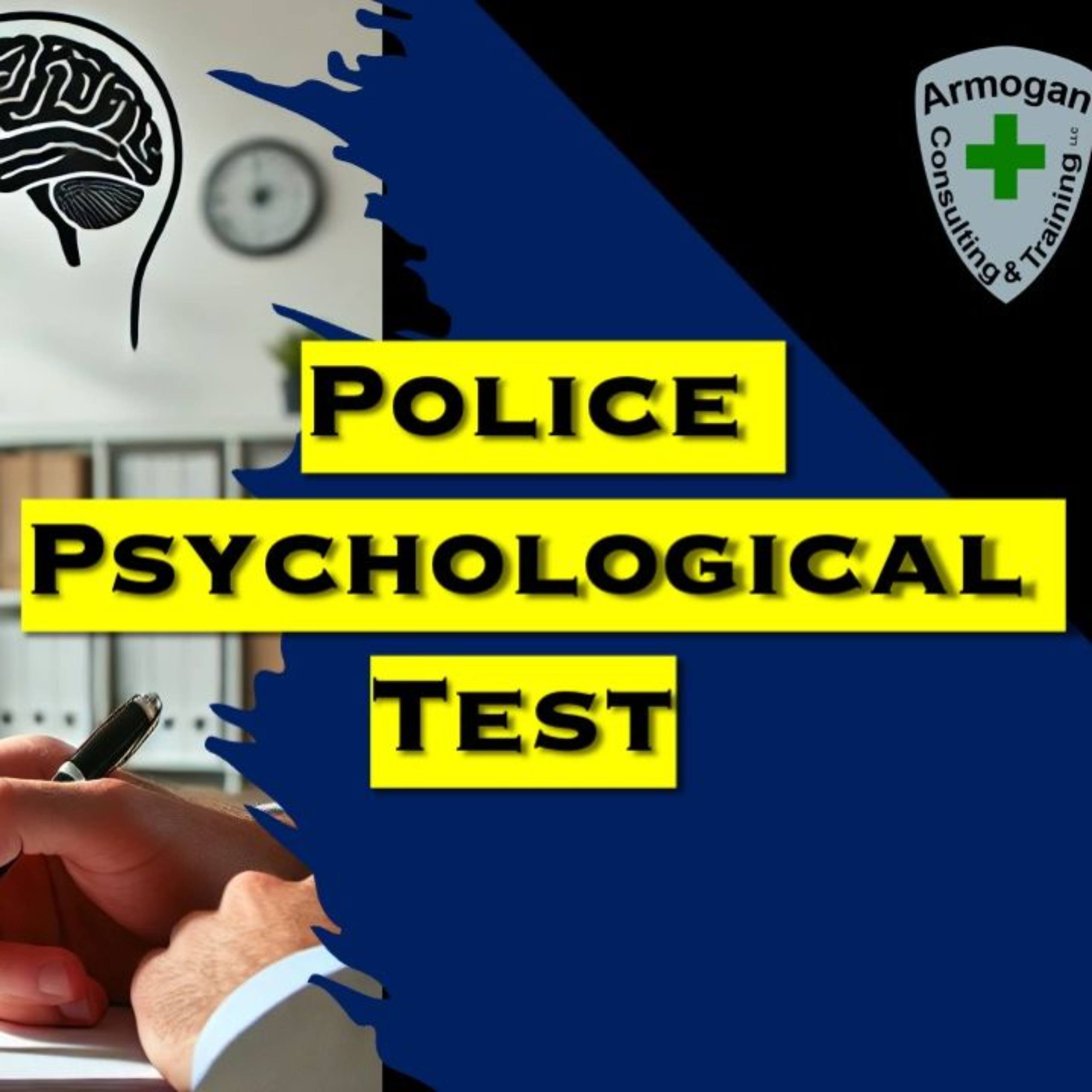 Police Psychological Test (and What they Look For!) episode artwork