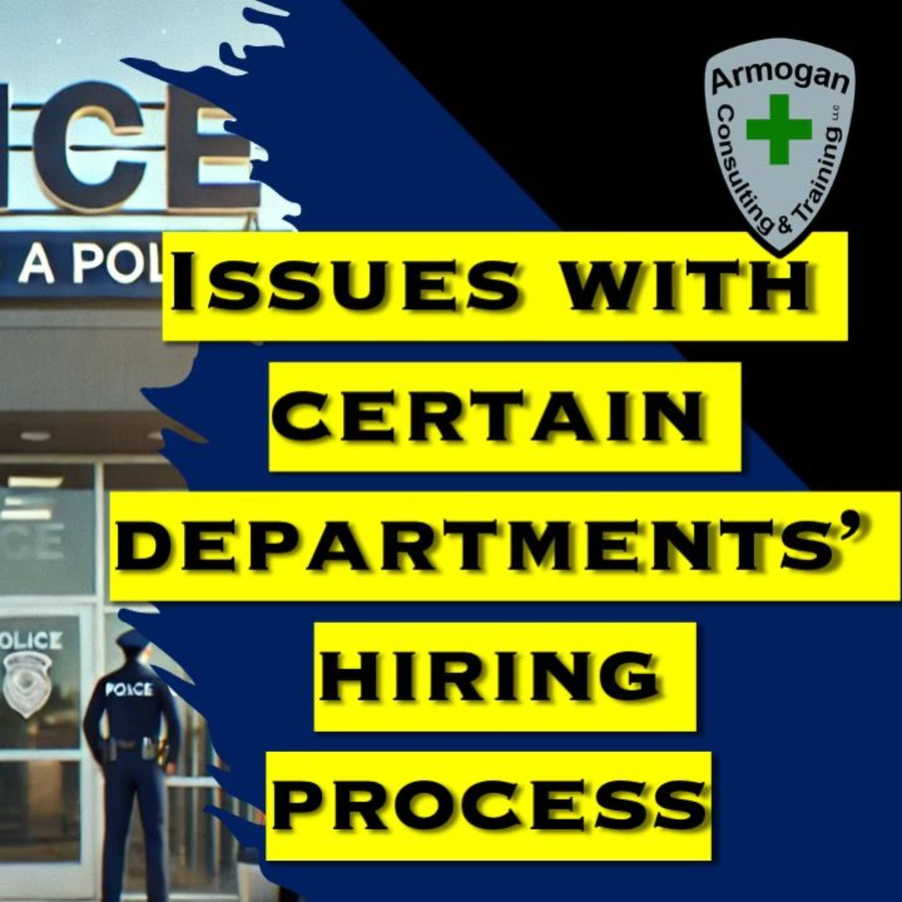Issues with Certain Departments' Hiring Process episode artwork