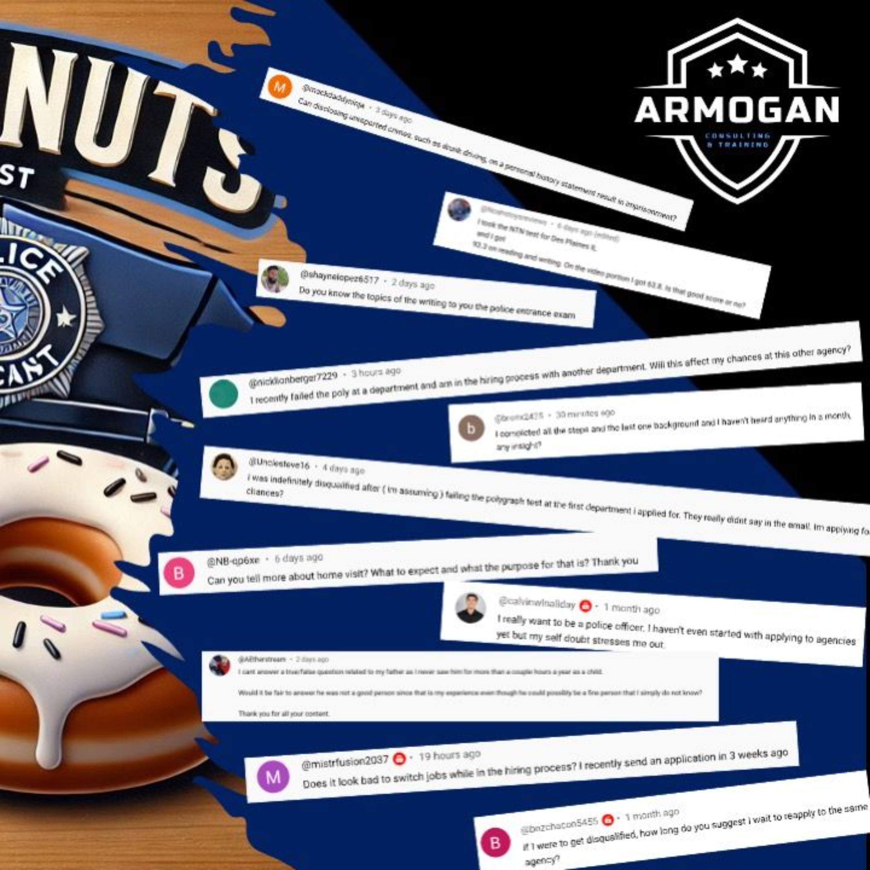 Coffee & Donuts: Military Residences, Next After Police Application, Disclosing Inapplicable Hurdles episode artwork
