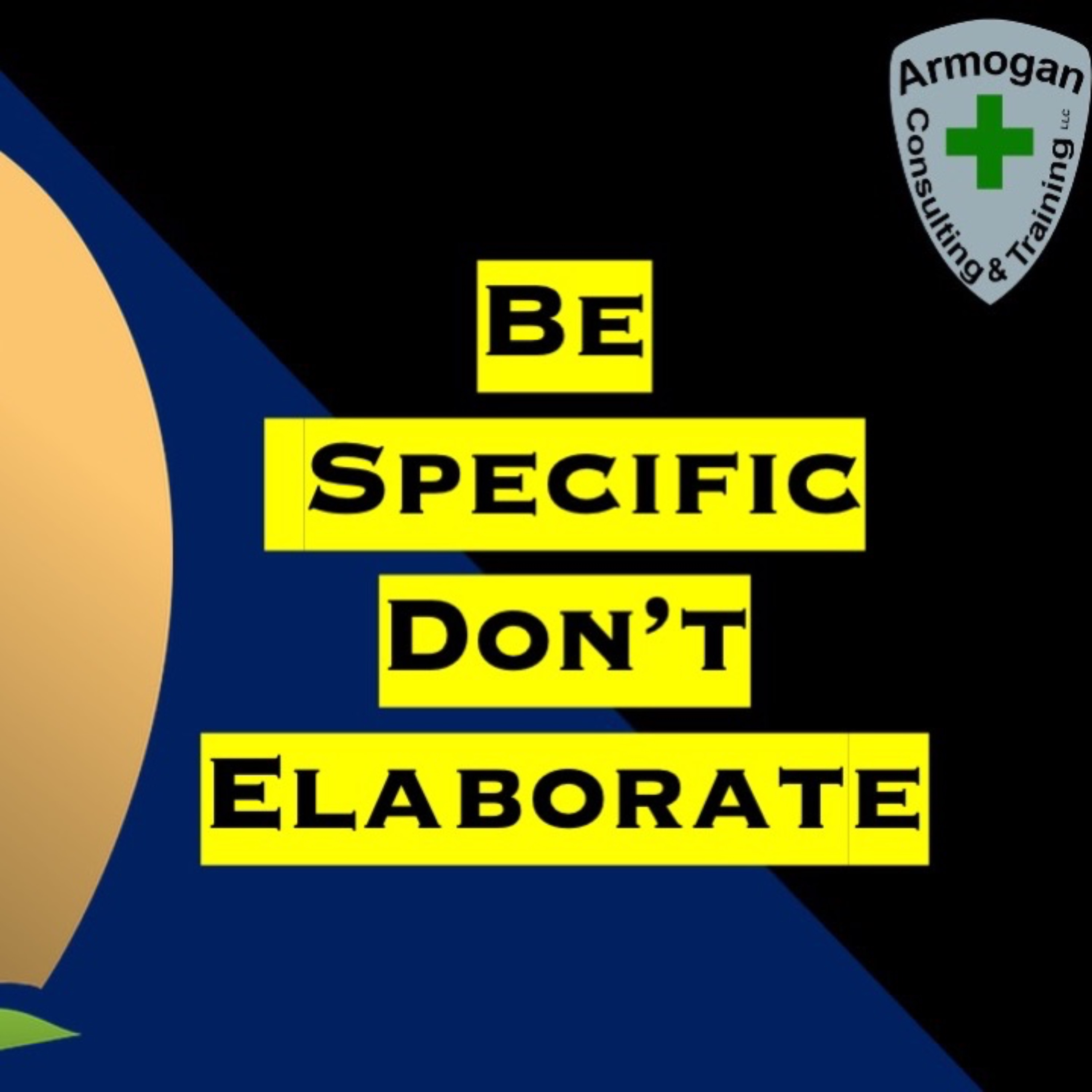 Be Specific, Don't Elaborate episode artwork