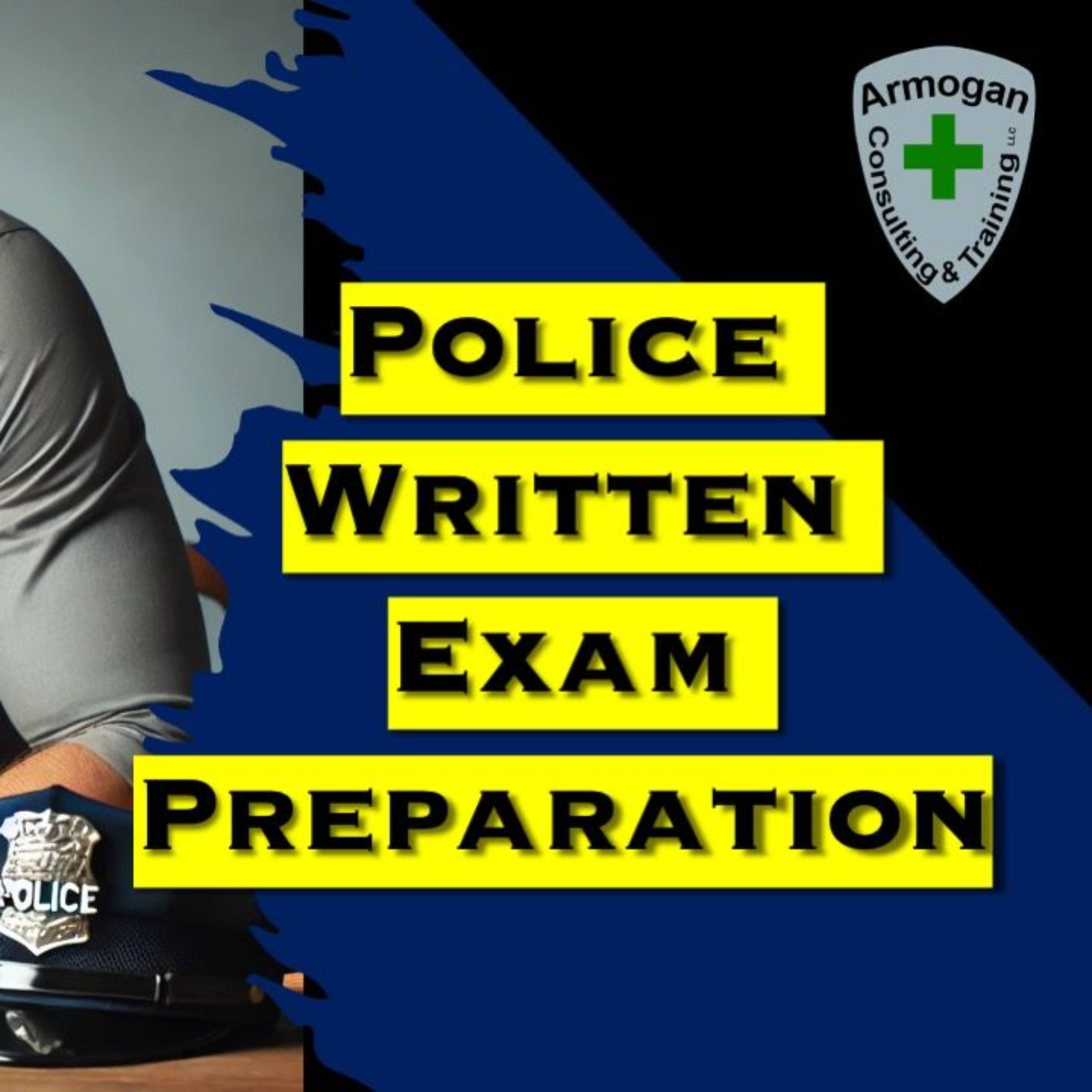 Police Written Exam Preparation episode artwork