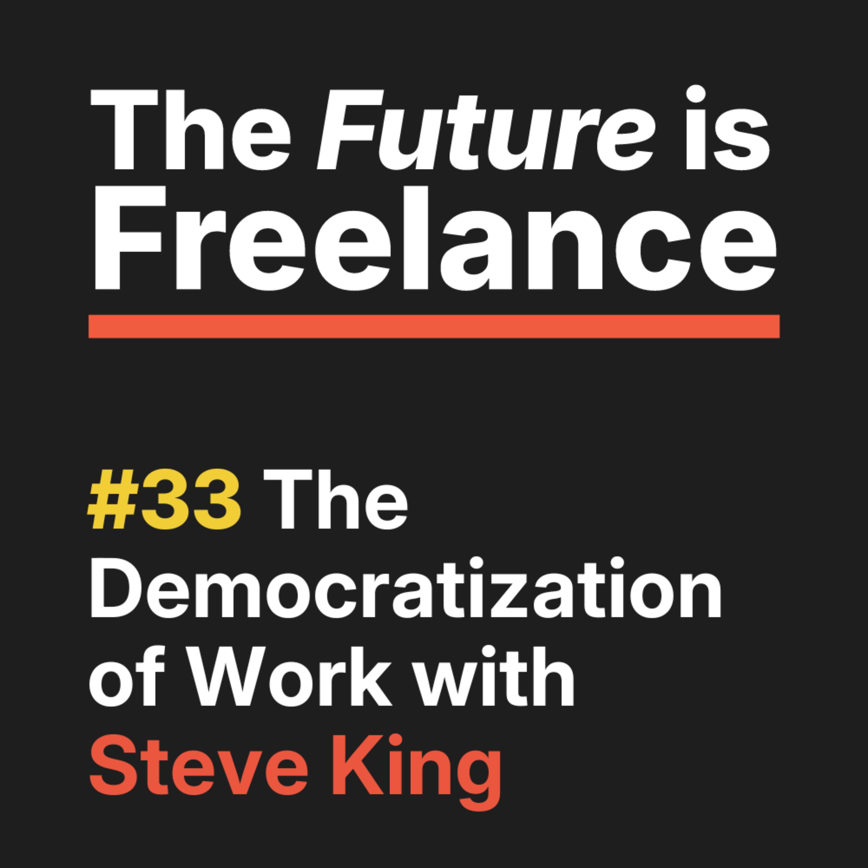 Episode 33: The Democratization of Work with Steve King