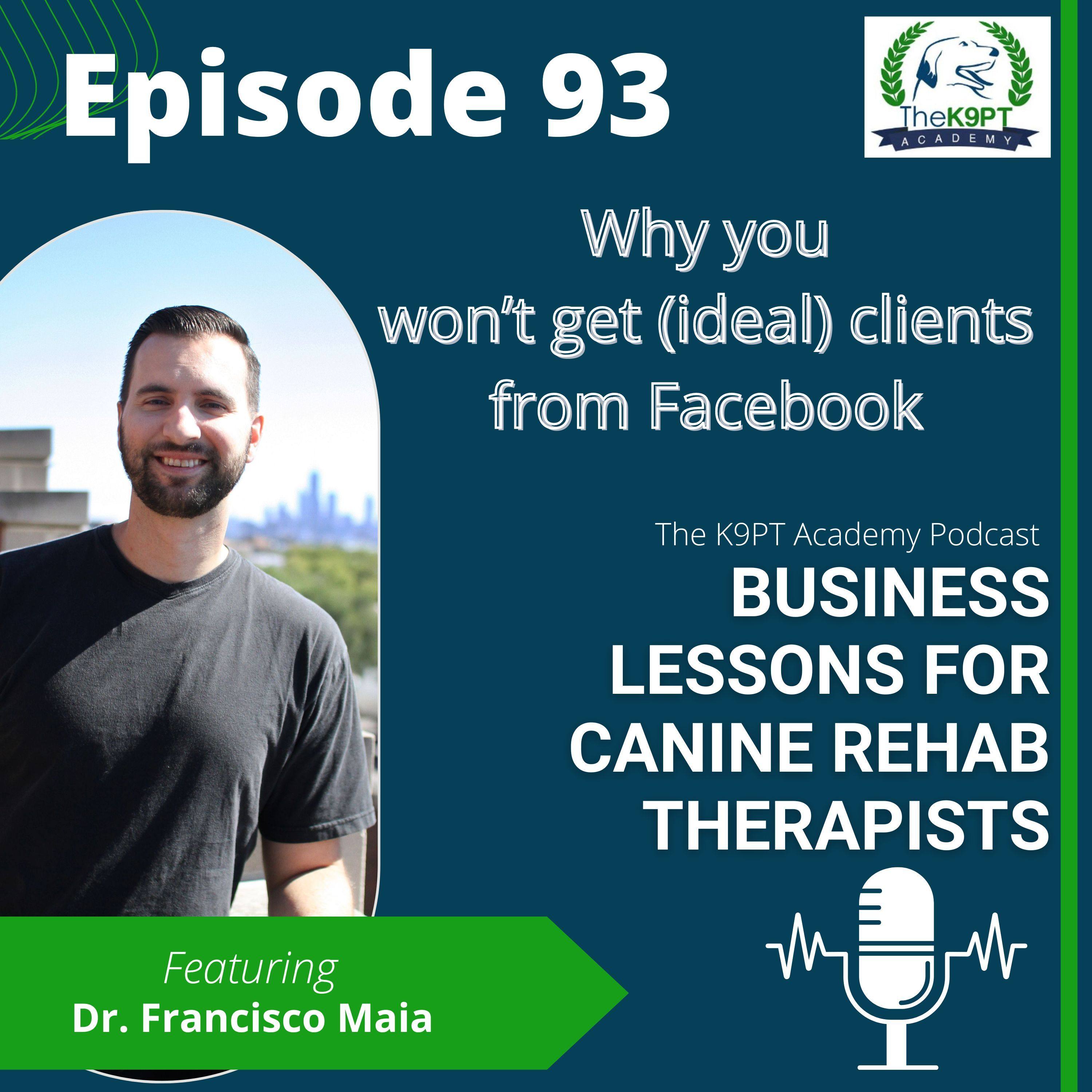 The K9PT Academy Podcast: Business lessons for canine rehab therapists