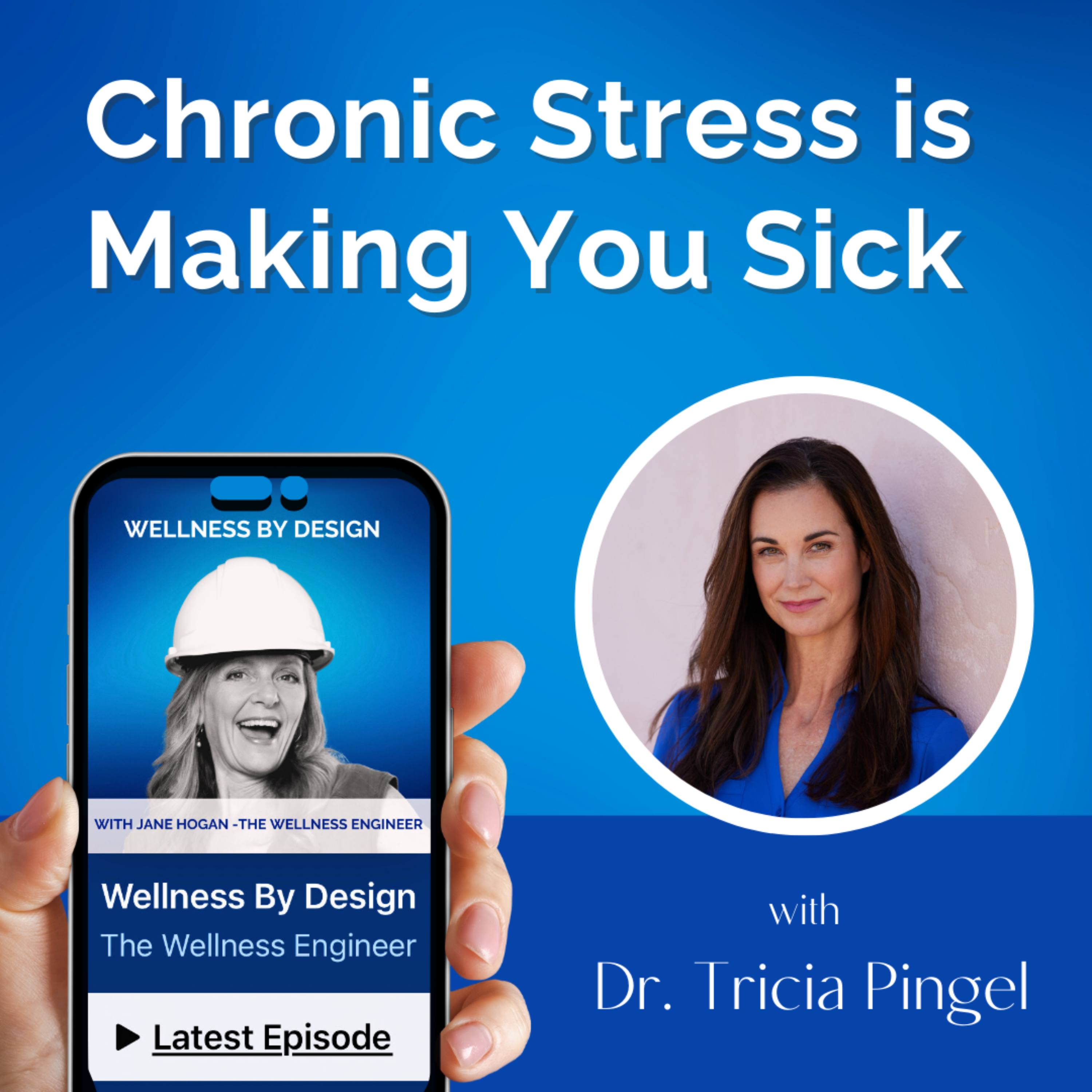 #206 Chronic Stress is Making You Sick with Dr. Tricia Pingel | Jane Hogan