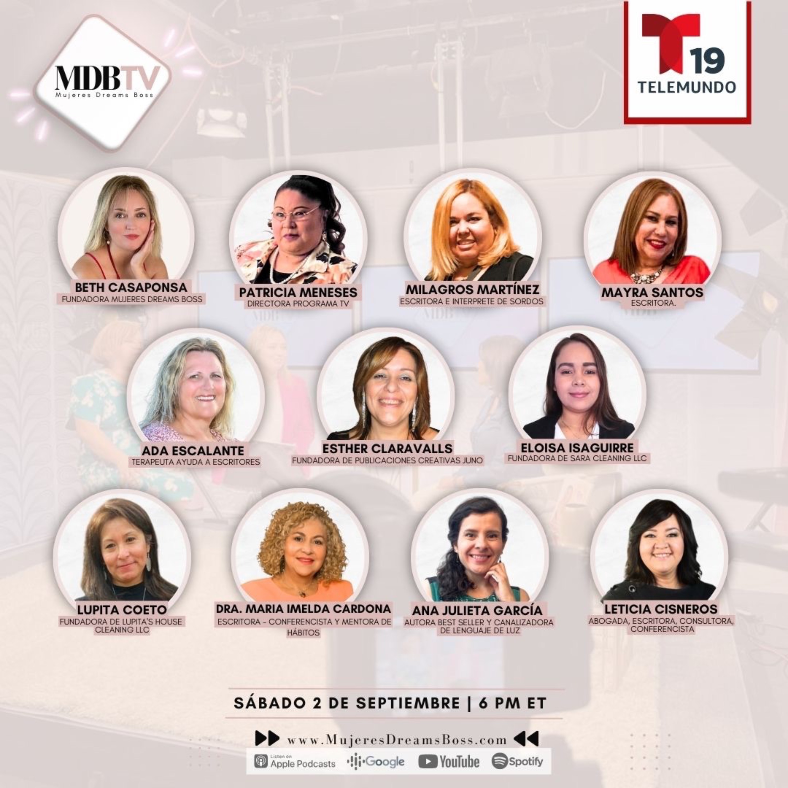 PODCAST MUJERES DREAMS BOSS