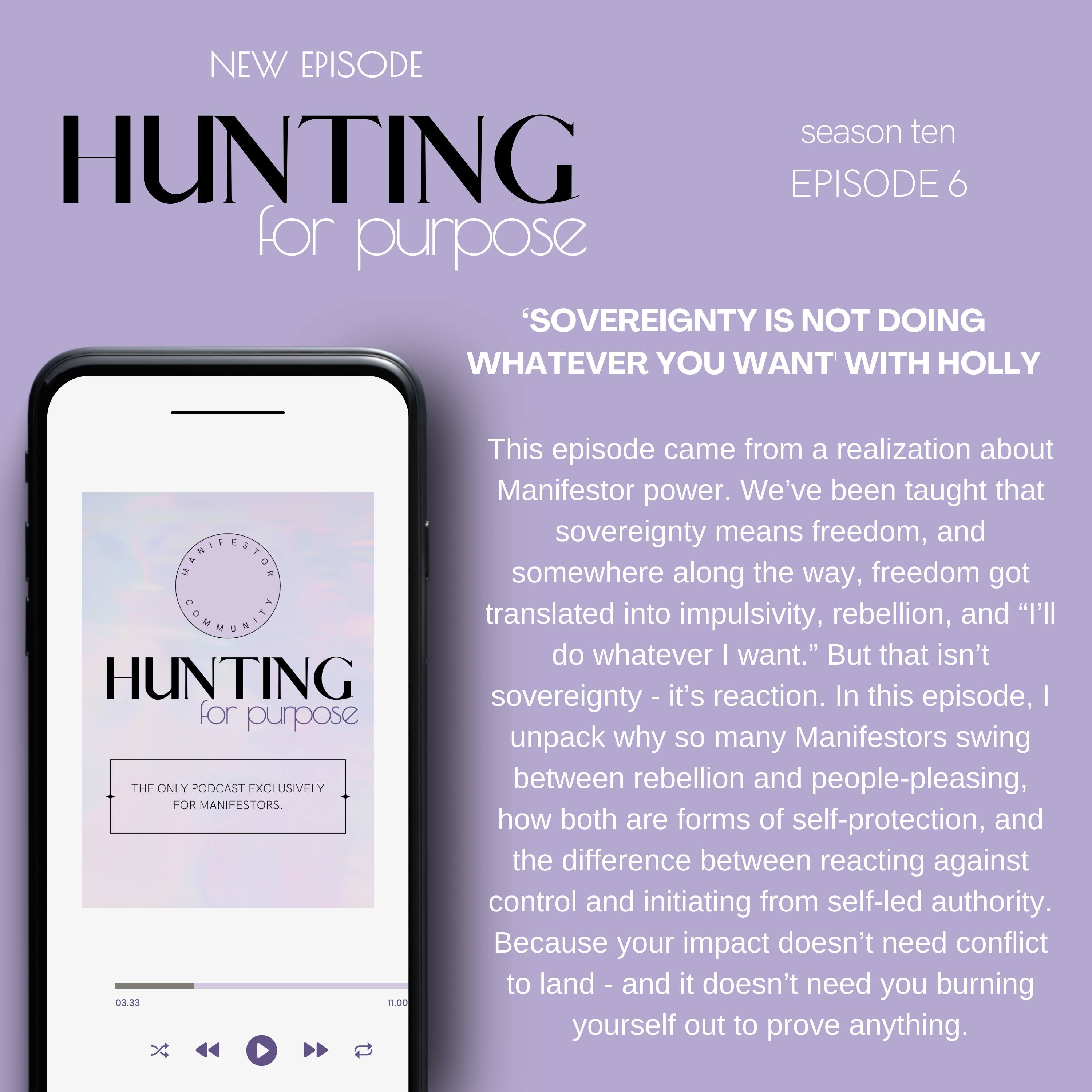 #256 'Sovereignty Is Not Doing Whatever You Want' with Holly episode artwork