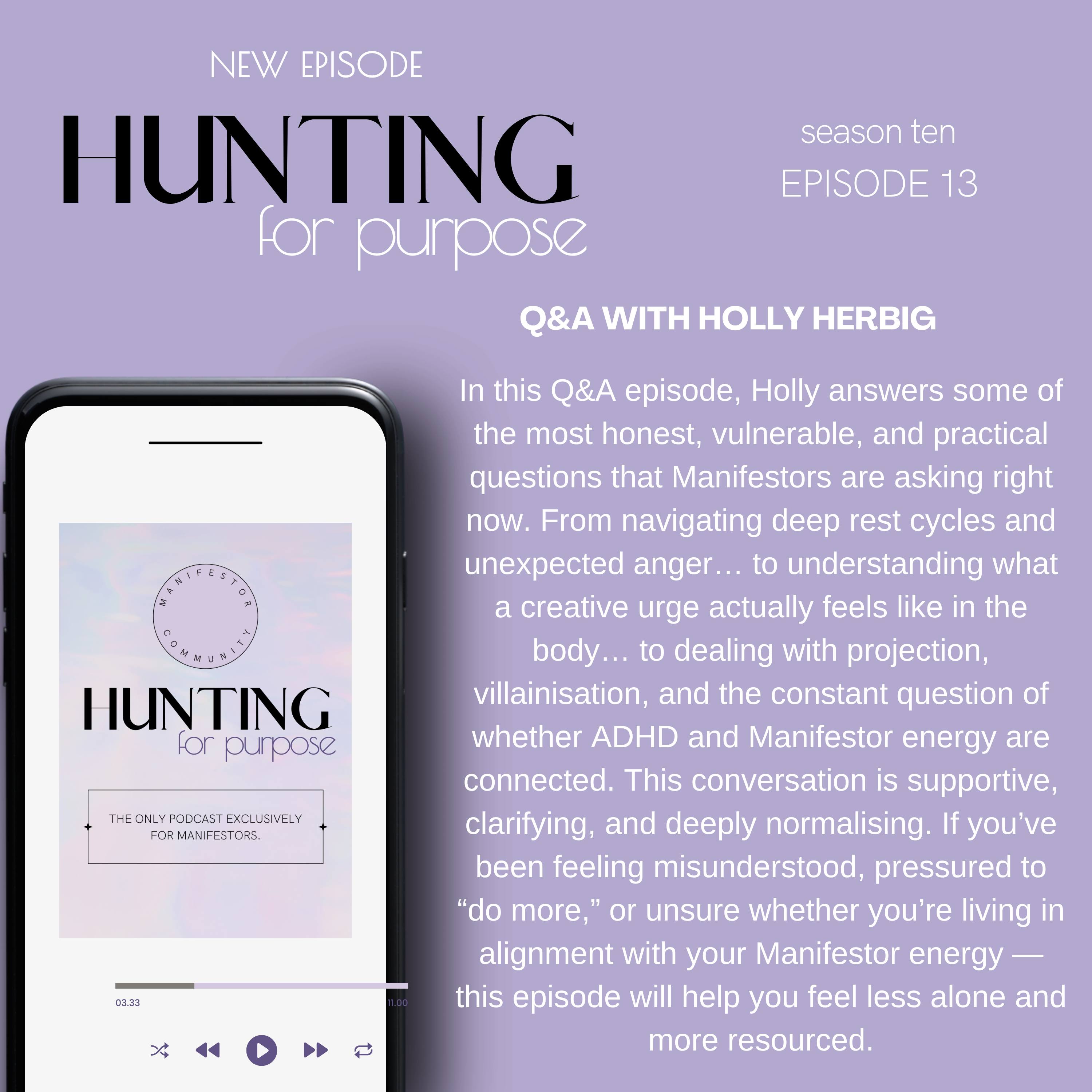 Play #263 Q&A With Holly