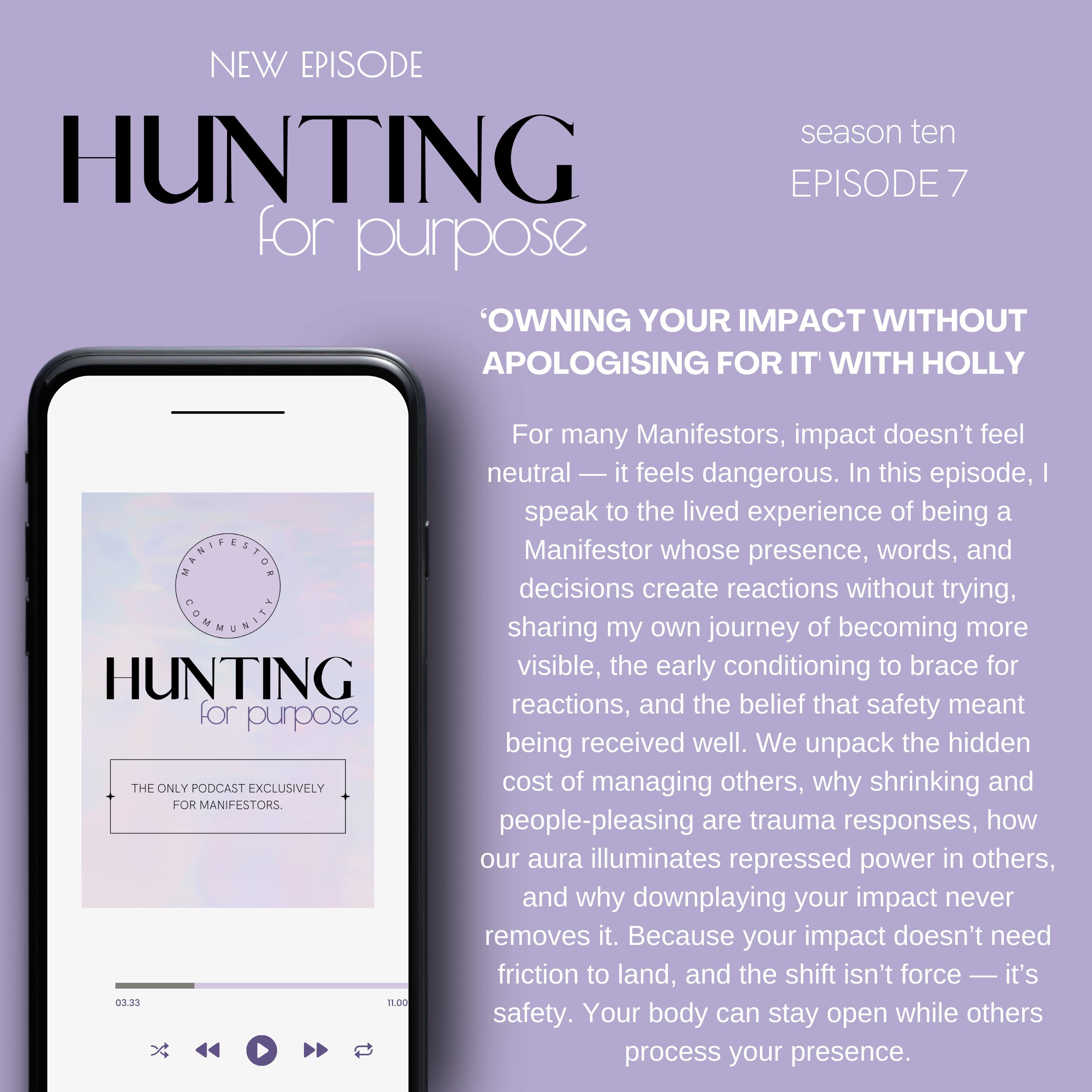 #257 'Owning Your Impact Without Apologising for It' with Holly Herbig episode artwork