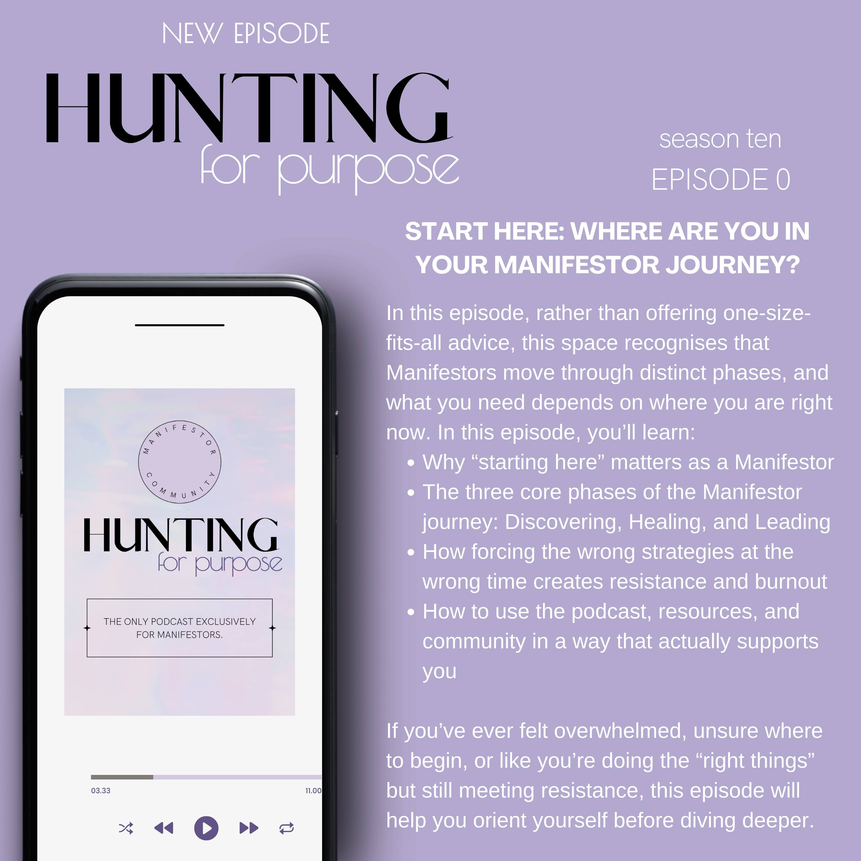 #249 START HERE: Where Are You In Your Manifestor Journey? episode artwork