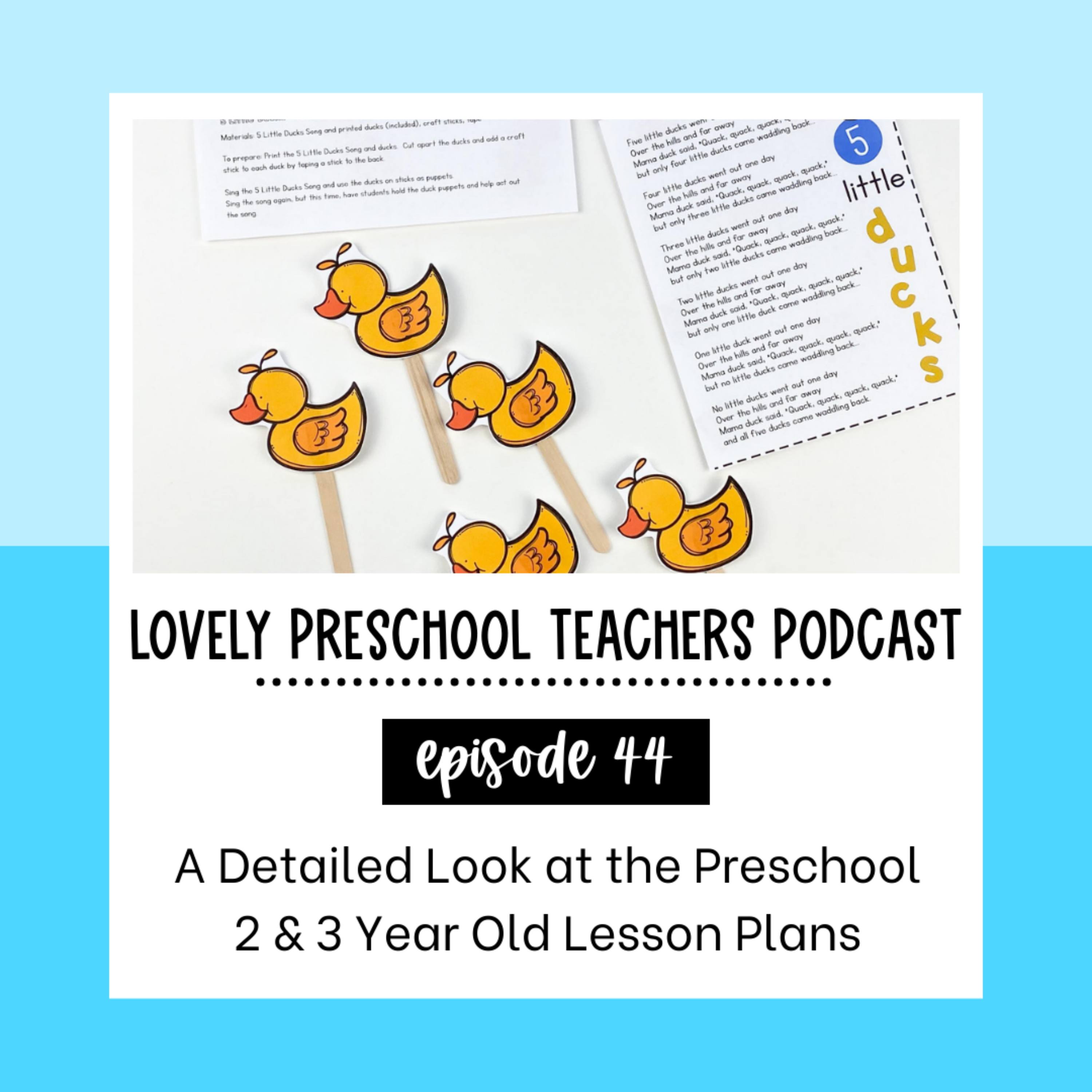 A Detailed Look at the Preschool 2 & 3 Year Old Plans episode artwork