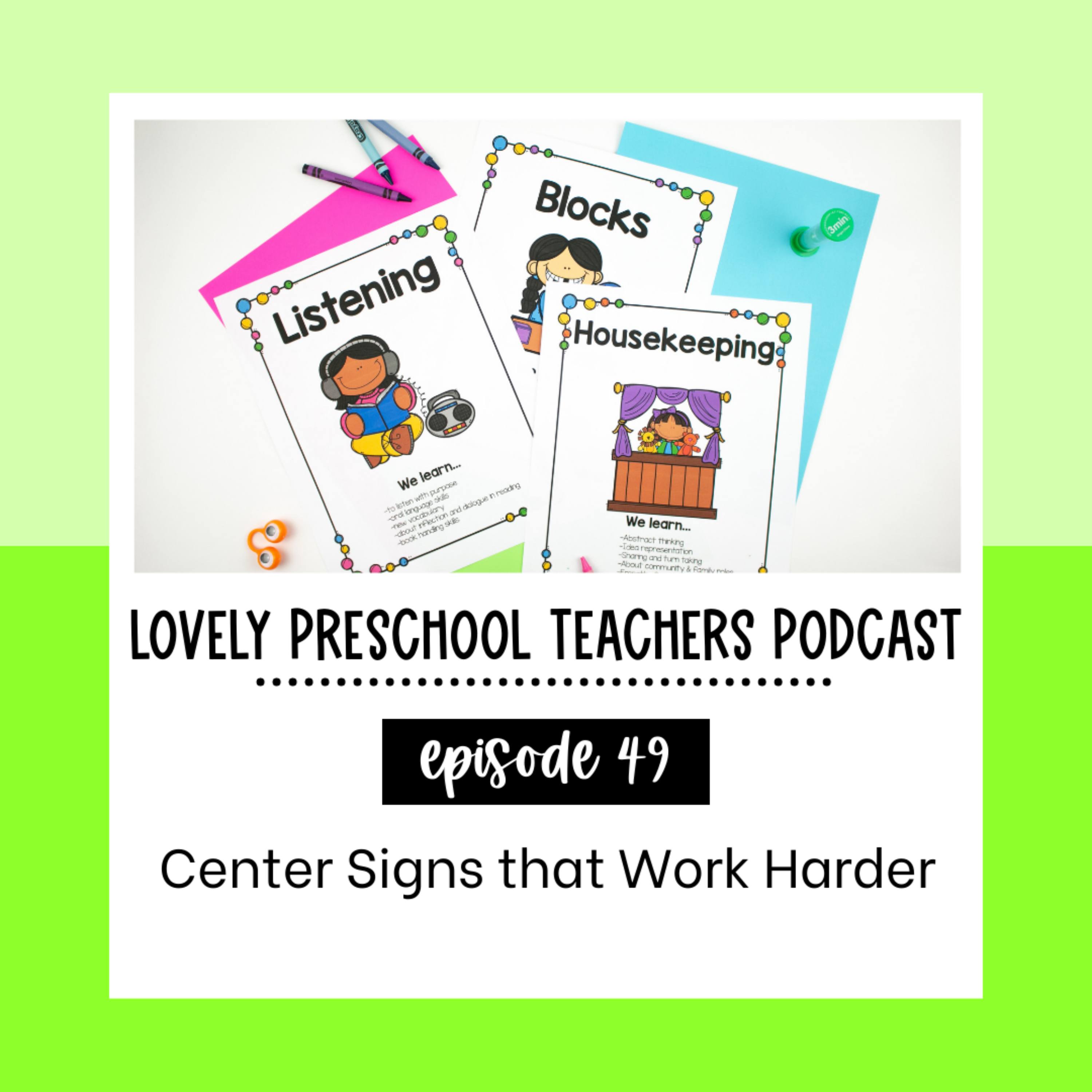 Center Signs that Work Harder episode artwork