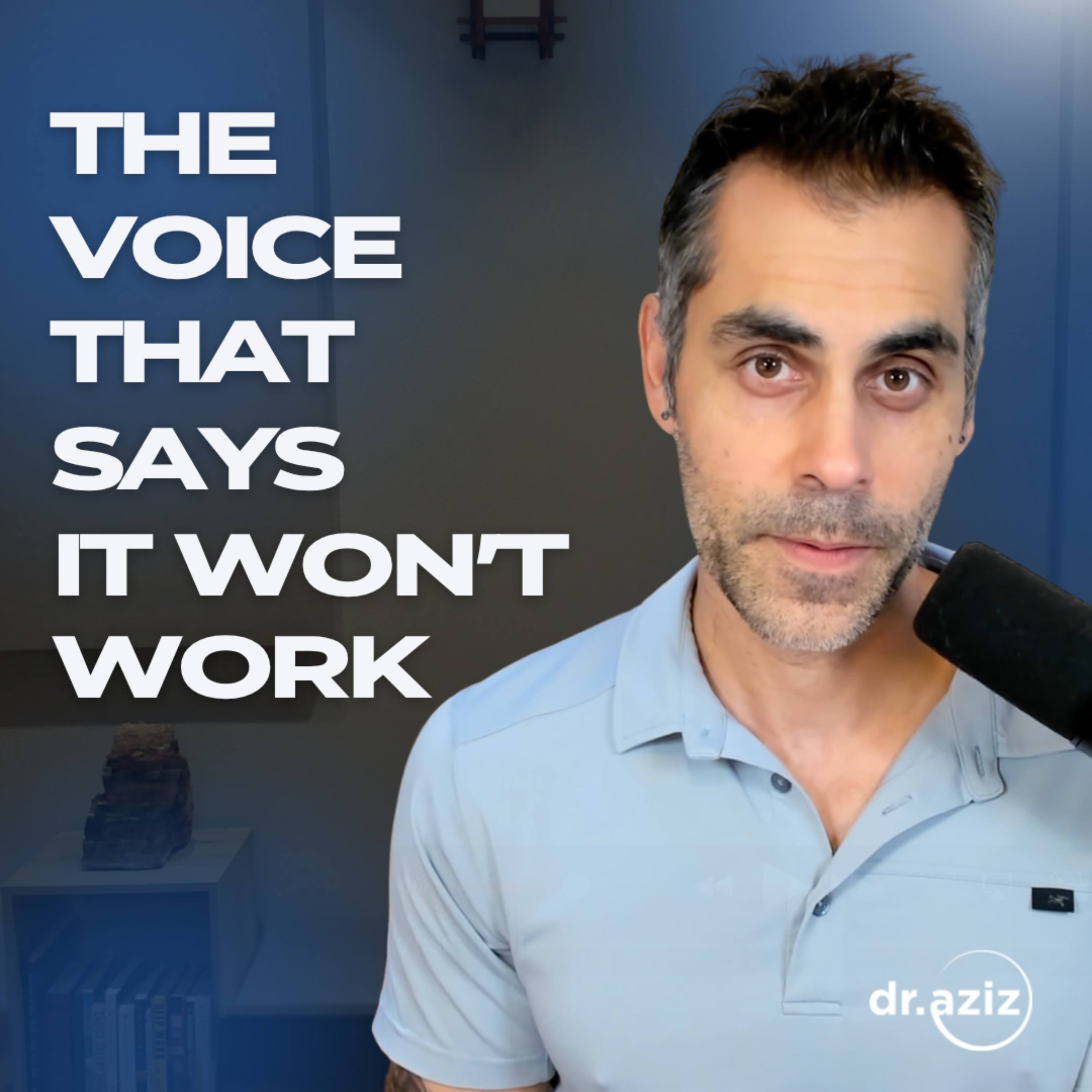The Voice That Says It Won't Work