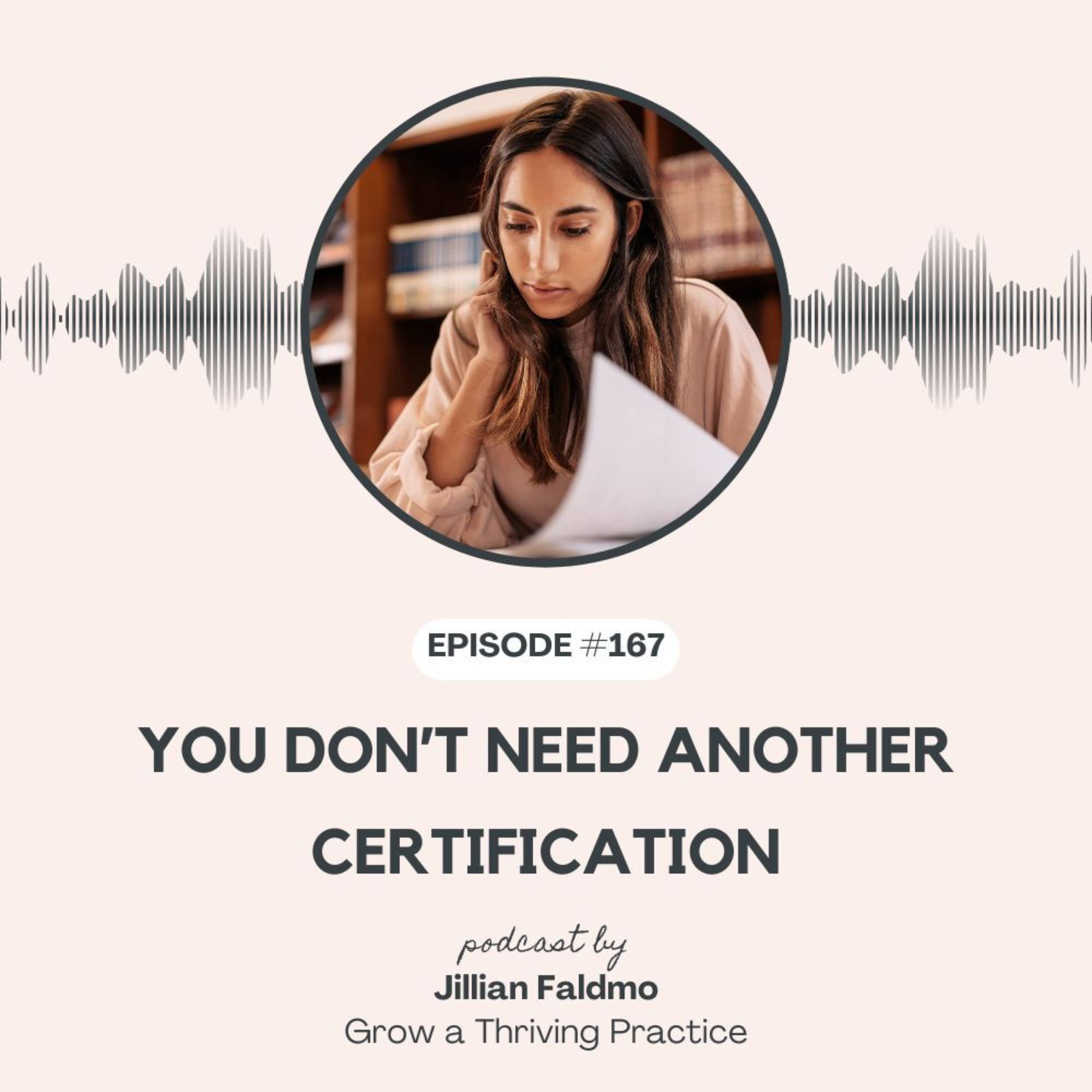 167. You Don't Need Another Certification episode artwork