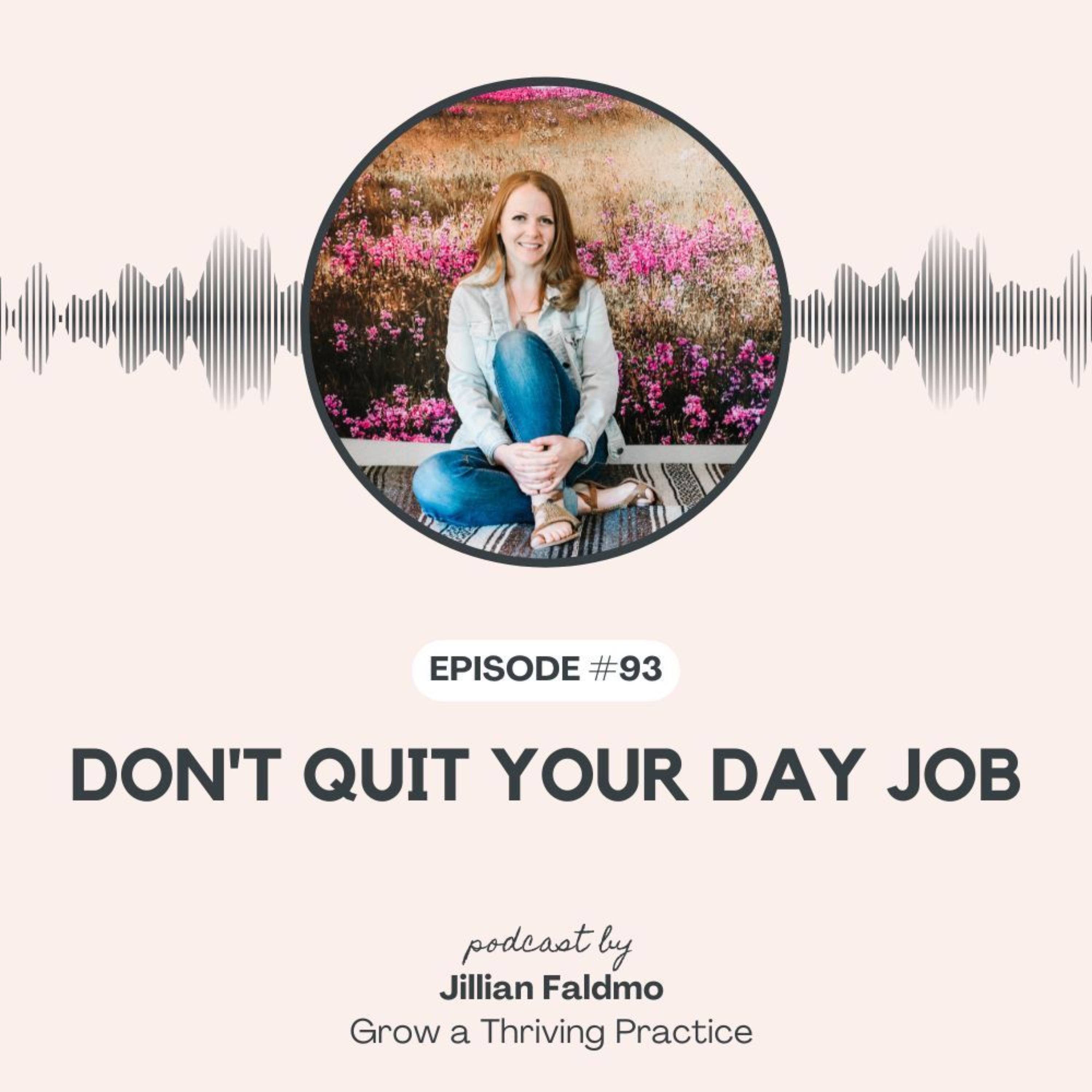 93. Don't Quit Your Day Job episode artwork