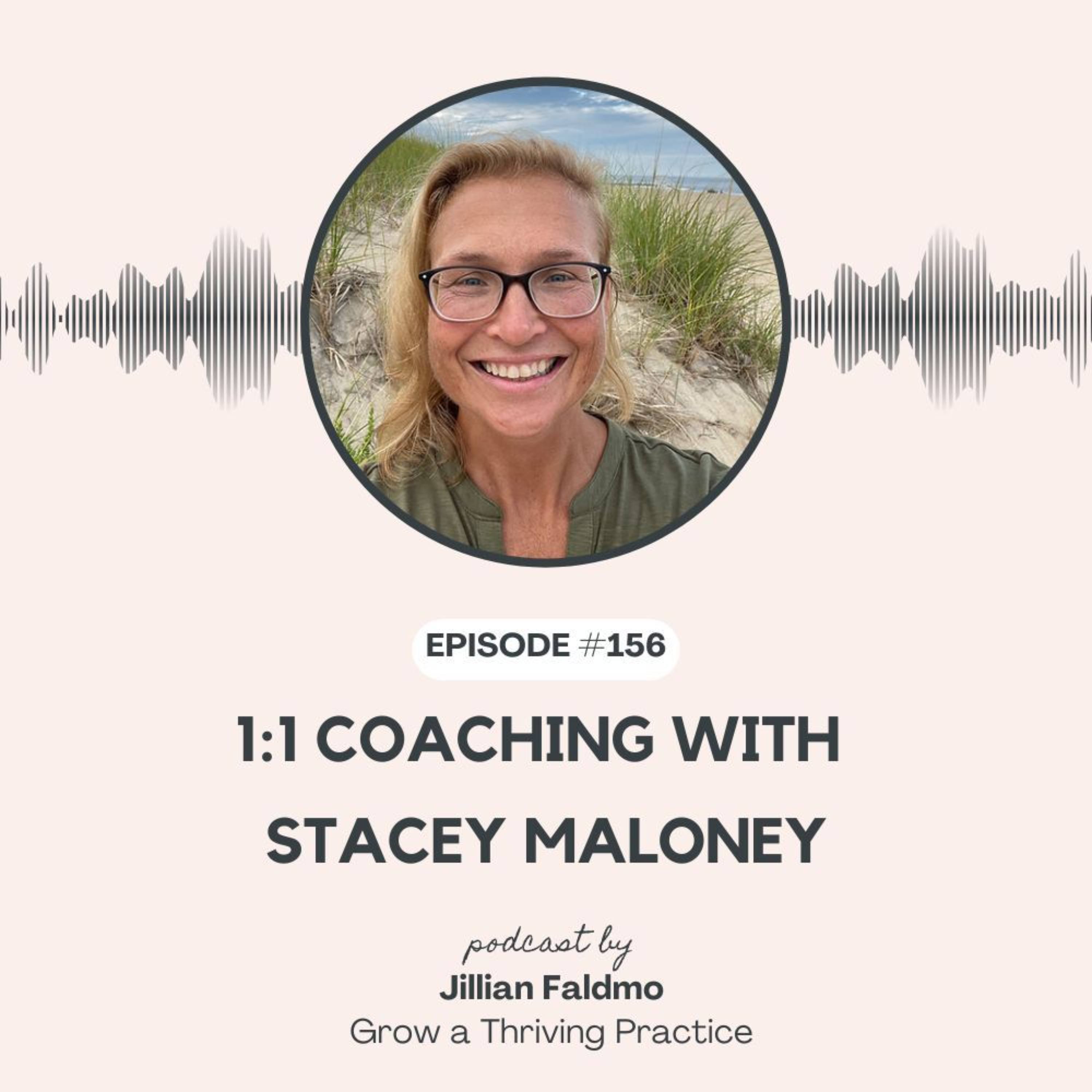 156. 1:1 Coaching with Stacey Maloney episode artwork
