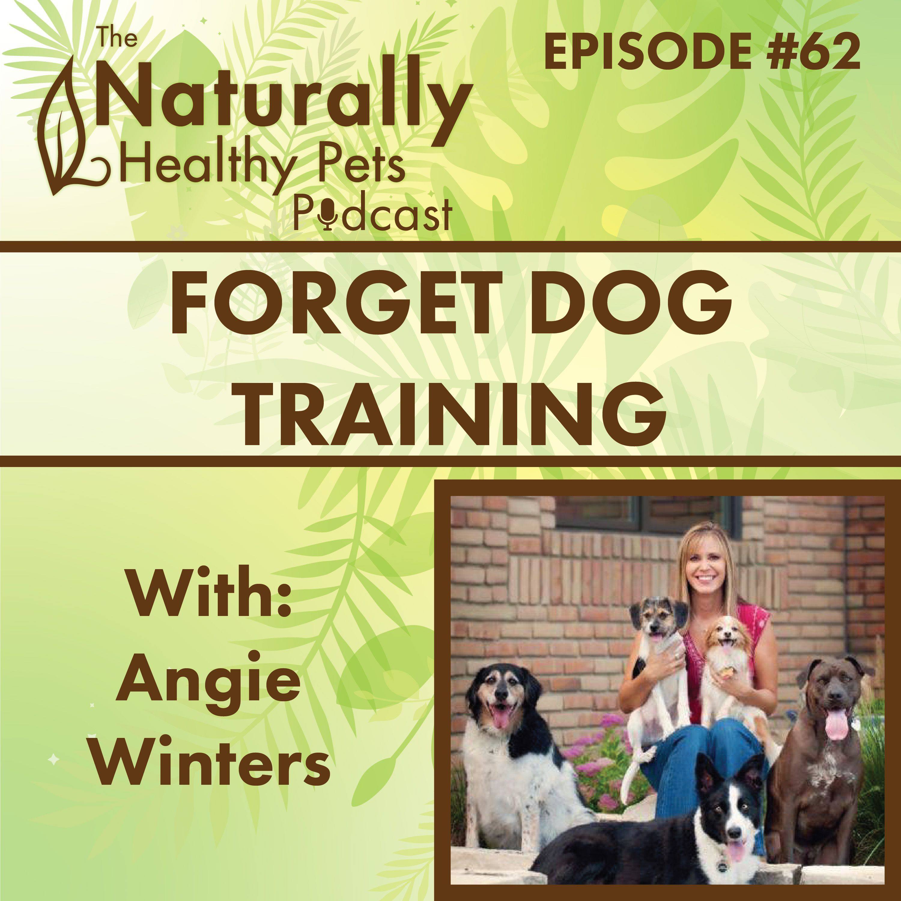 EP 62: Forget Dog Training. The Key To Happiness and Good Behavior is Parenting with Angie Winters