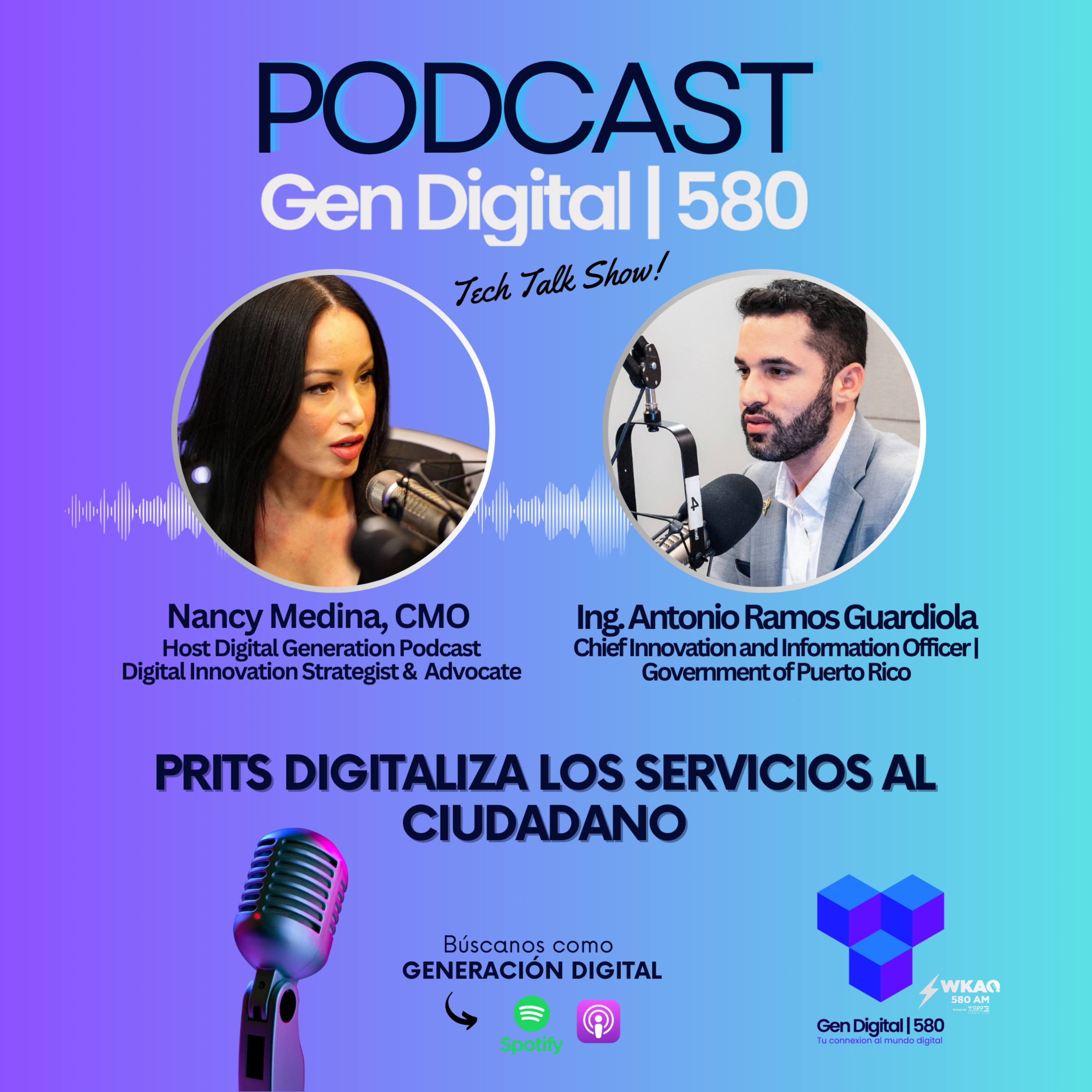PRITS Digitaliza los Servicios al Ciudadano con Antonio Ramos Guardiola — GENERACIÓN DIGITAL cover