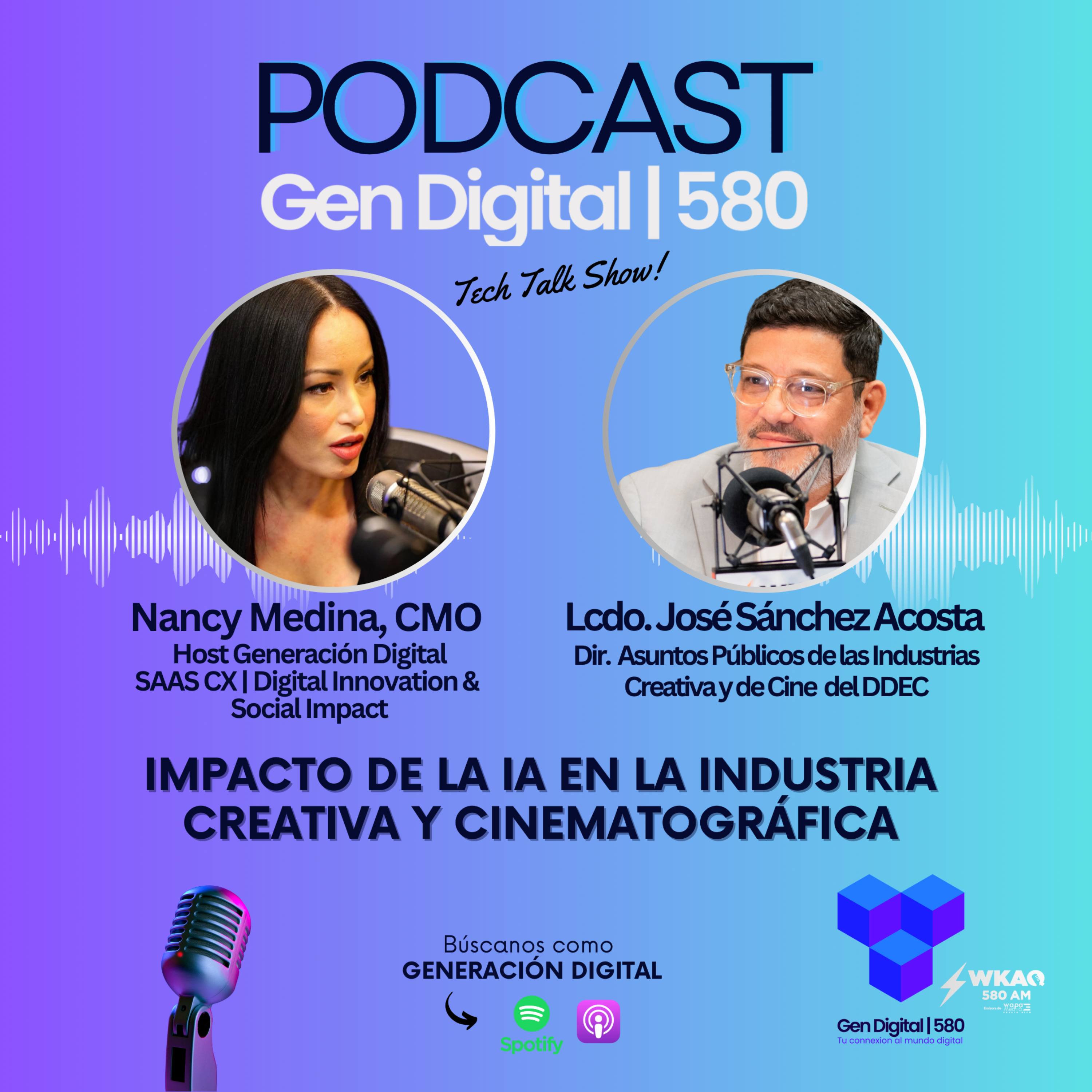 Impacto de la IA en la Industria Creativa y Cinematográfica — GENERACIÓN DIGITAL cover