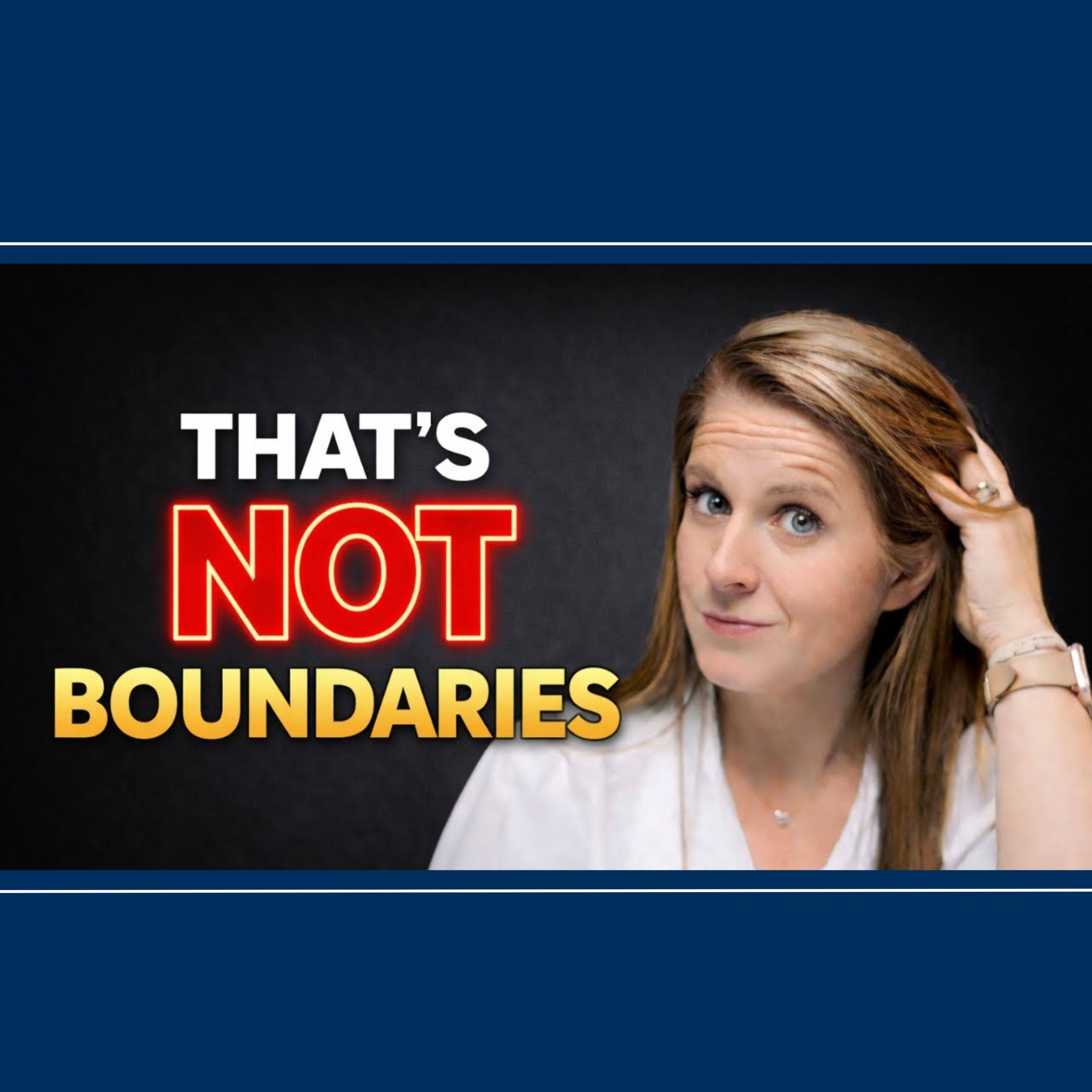 You're NOT Setting Boundaries — You're Trying to CONTROL Them episode artwork