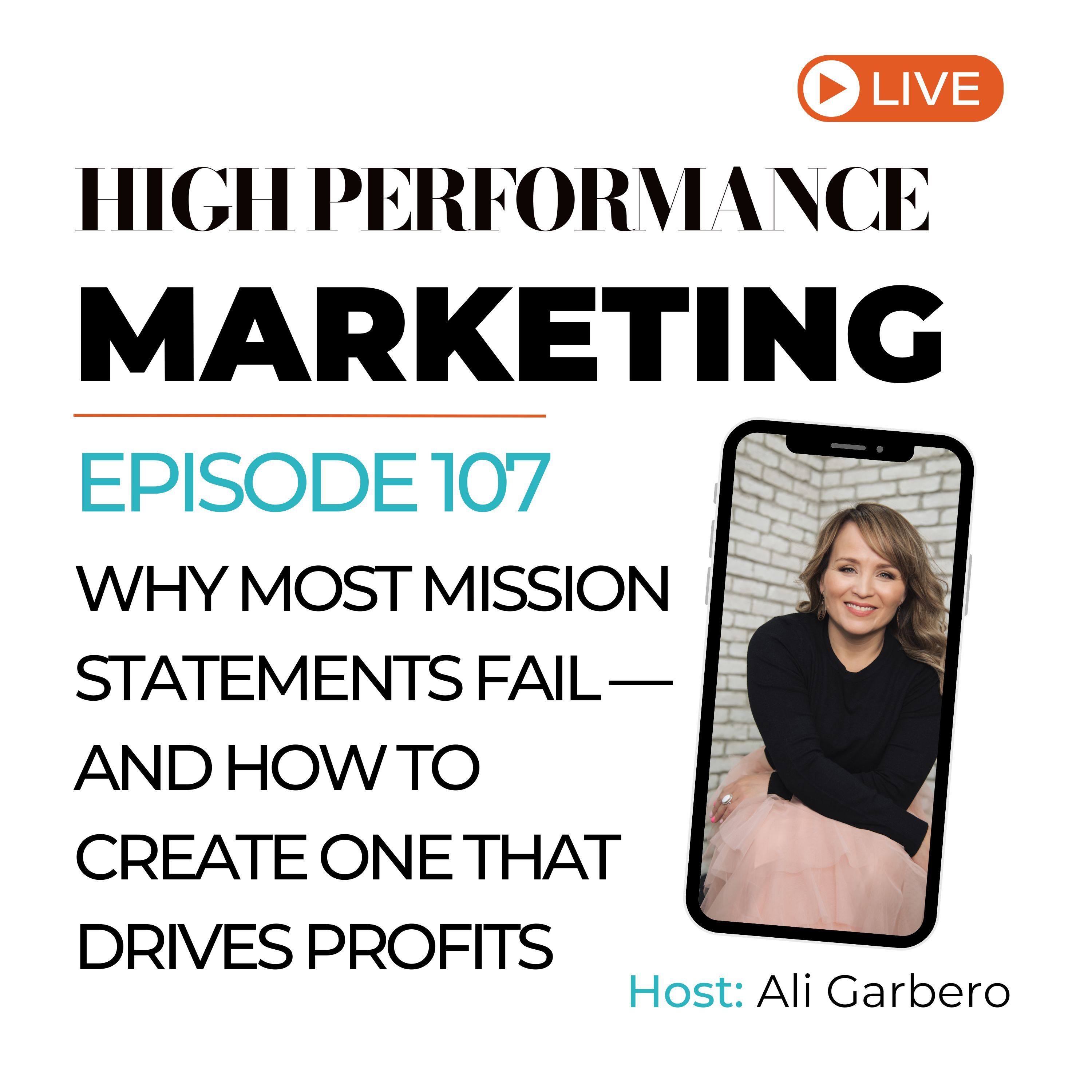 Play 107. Why Most Mission Statements Fail — And How to Create One That Drives Profits