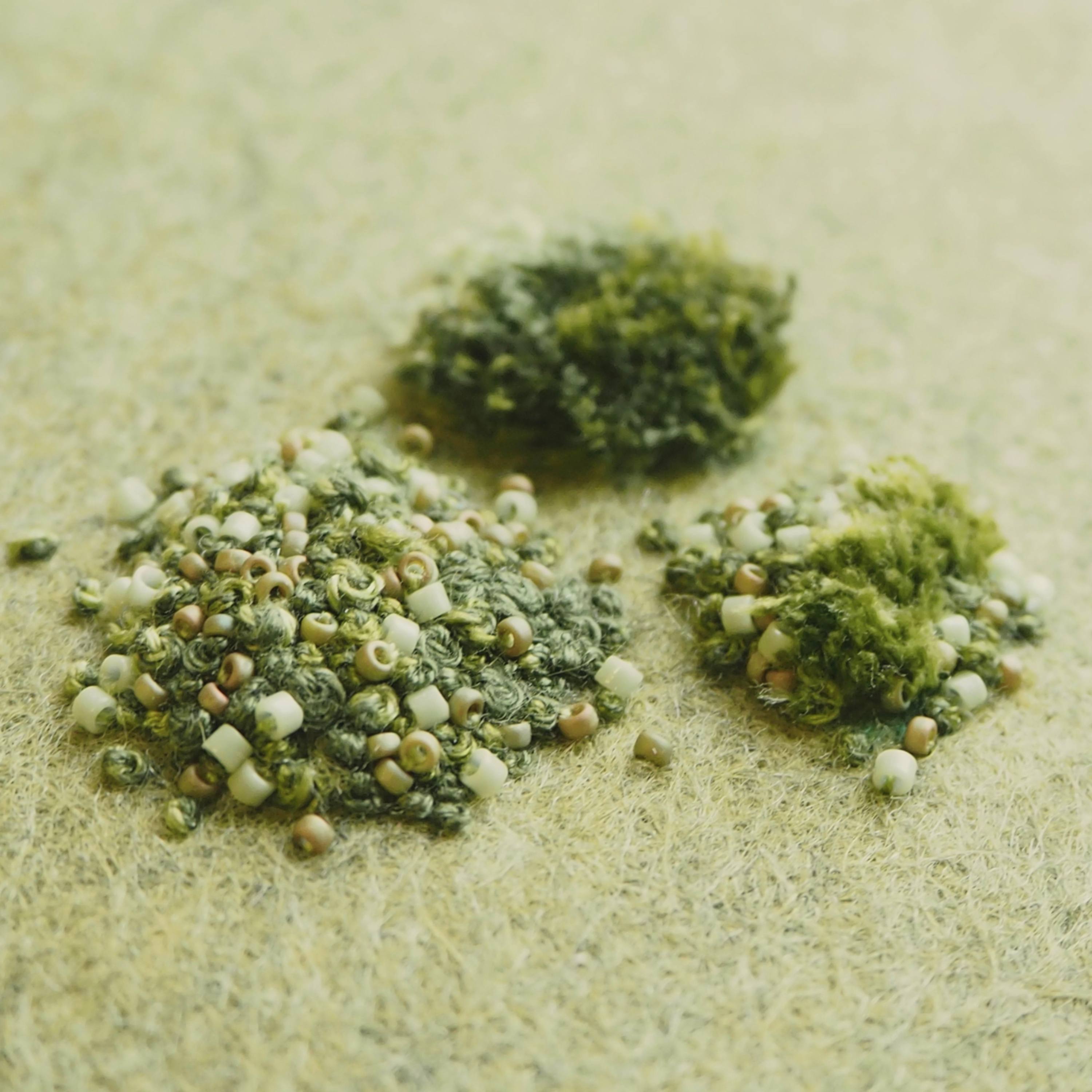 Pippa Haynes : Translating Nature into Stitch - "Moss Textures" episode artwork