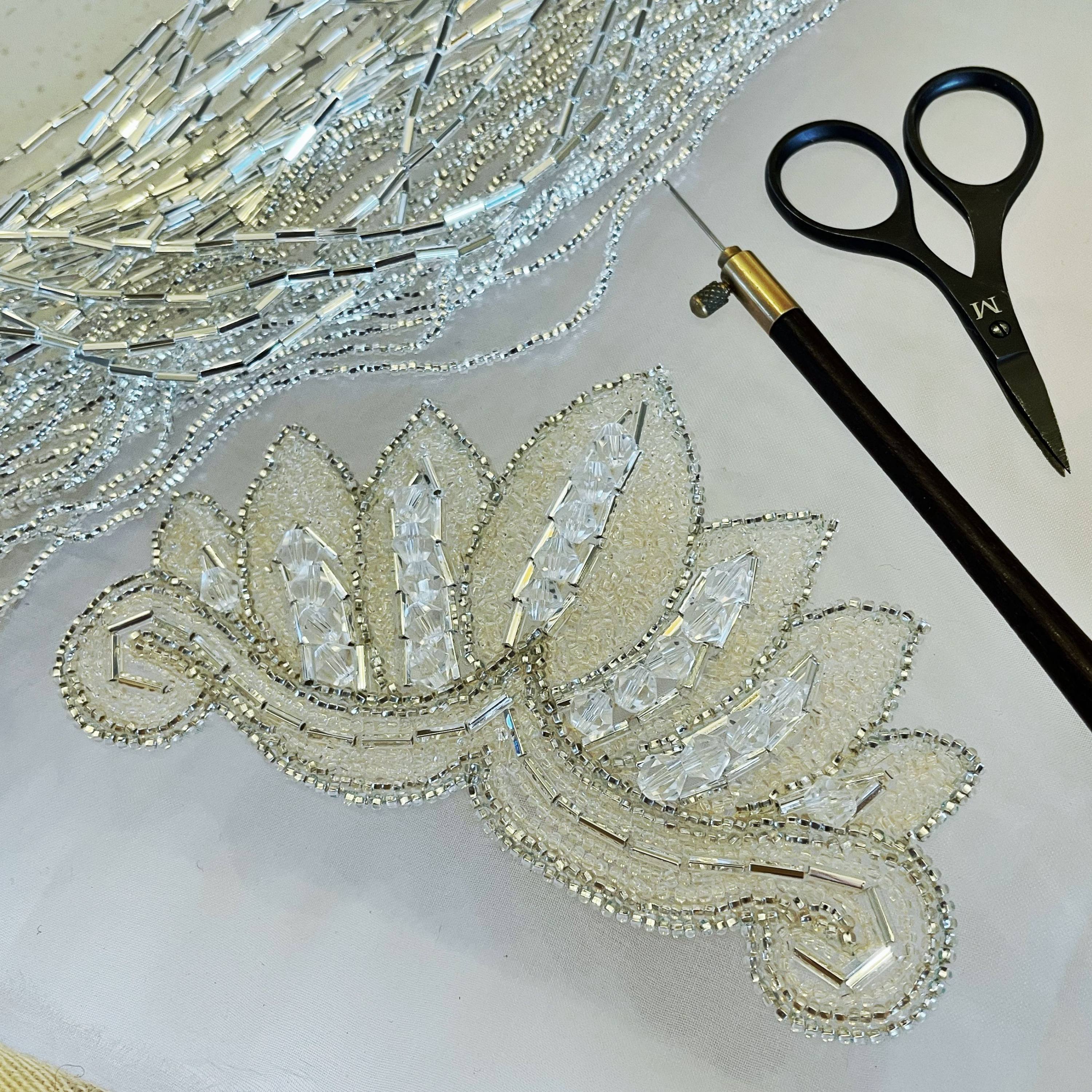 Kat Waters: Tambour Embroidery Beaded Sampler episode artwork