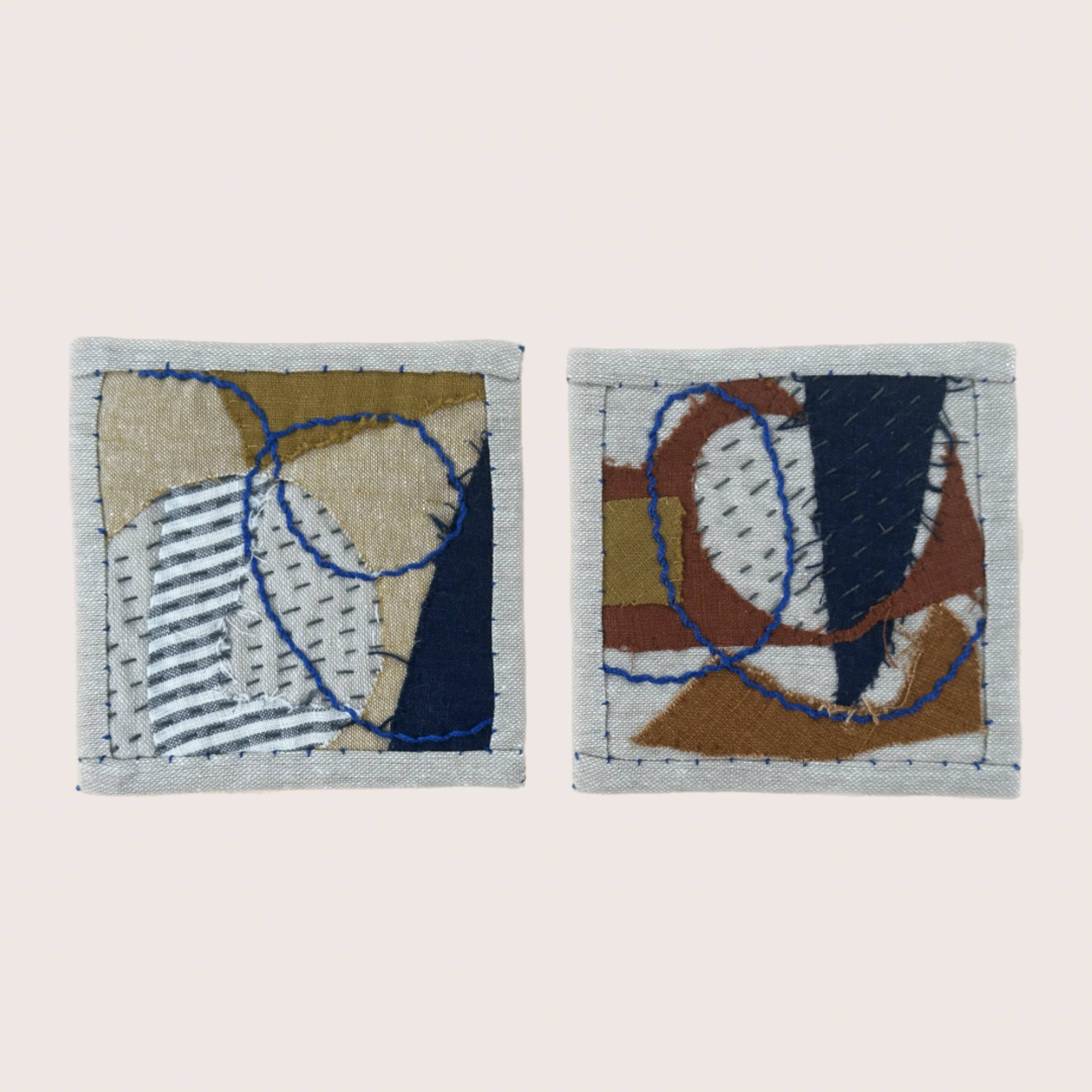 Rebekah Johnston: Make a Pair of Coasters from Scrap Fabrics episode artwork