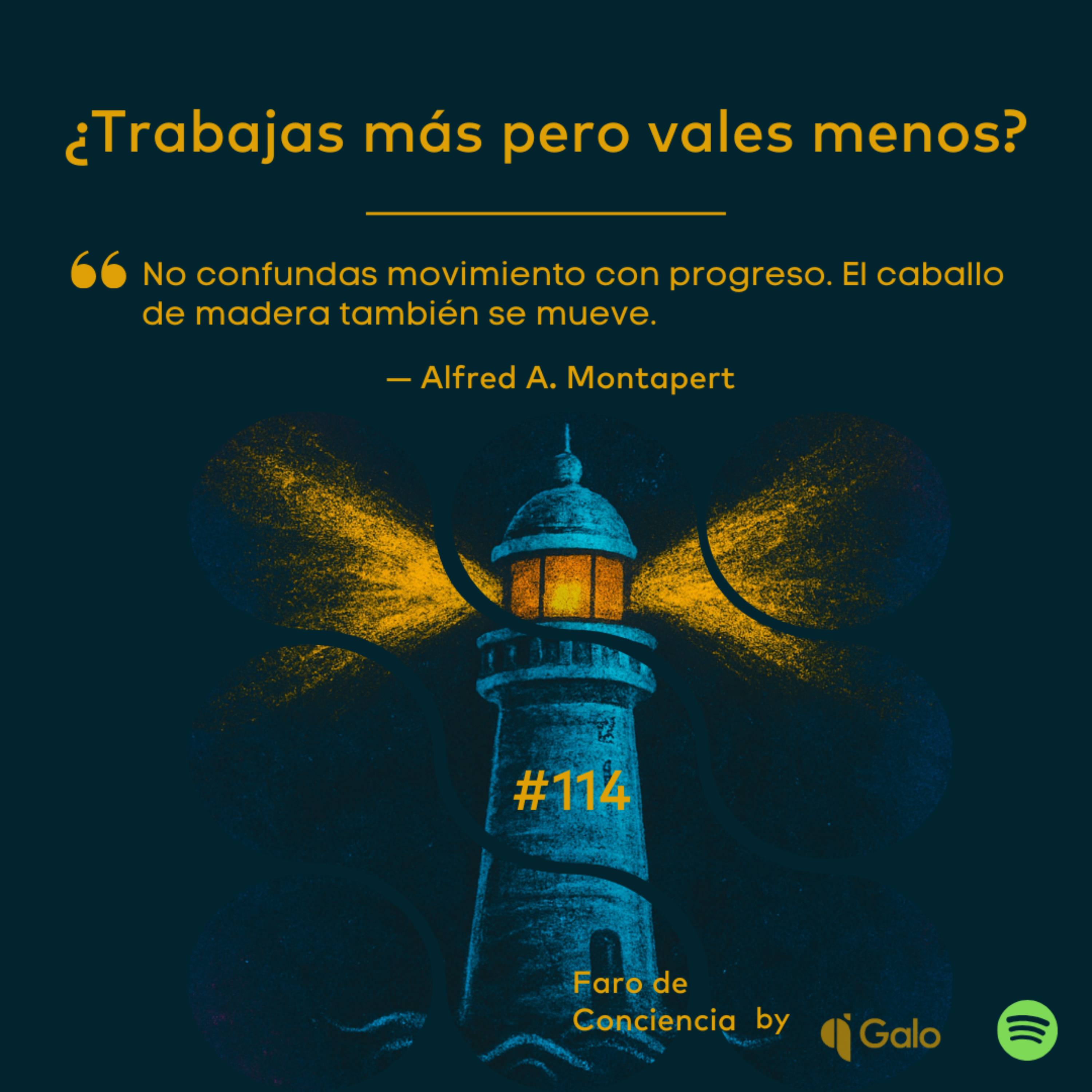 Episodio 114: ¿Trabajas más pero vales menos? episode artwork