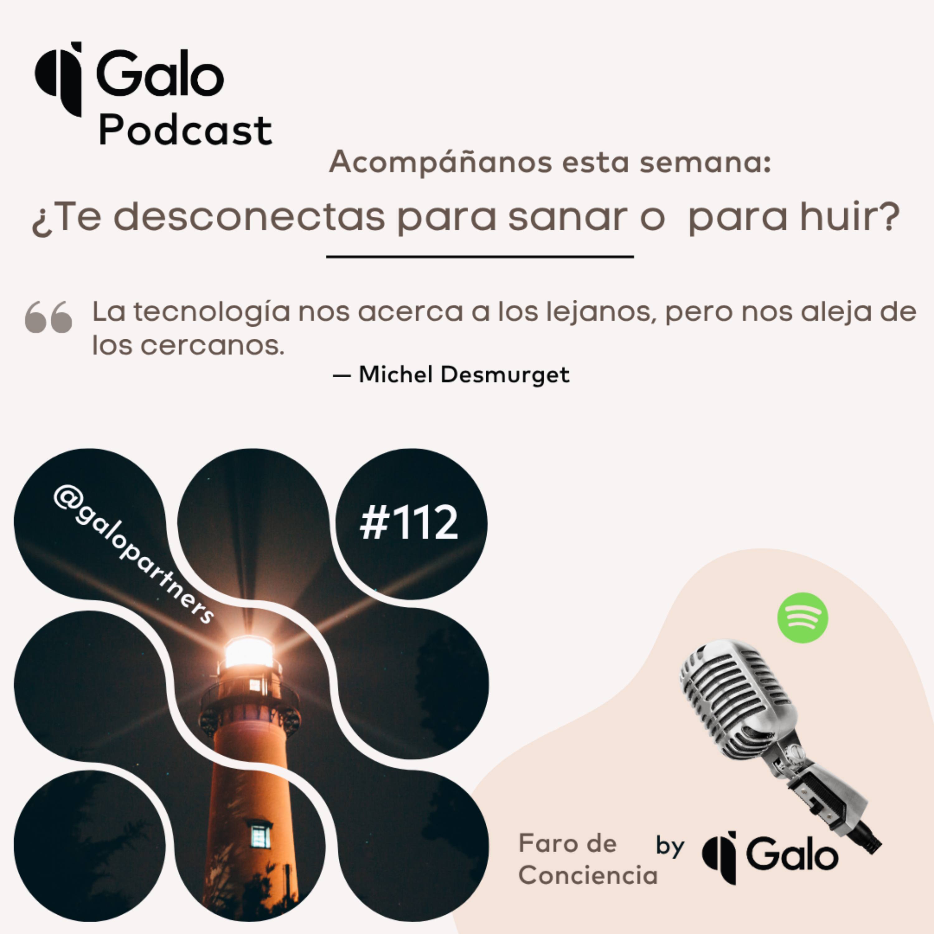 Episodio 112: ¿Te desconectas para sanar o para huir? episode artwork