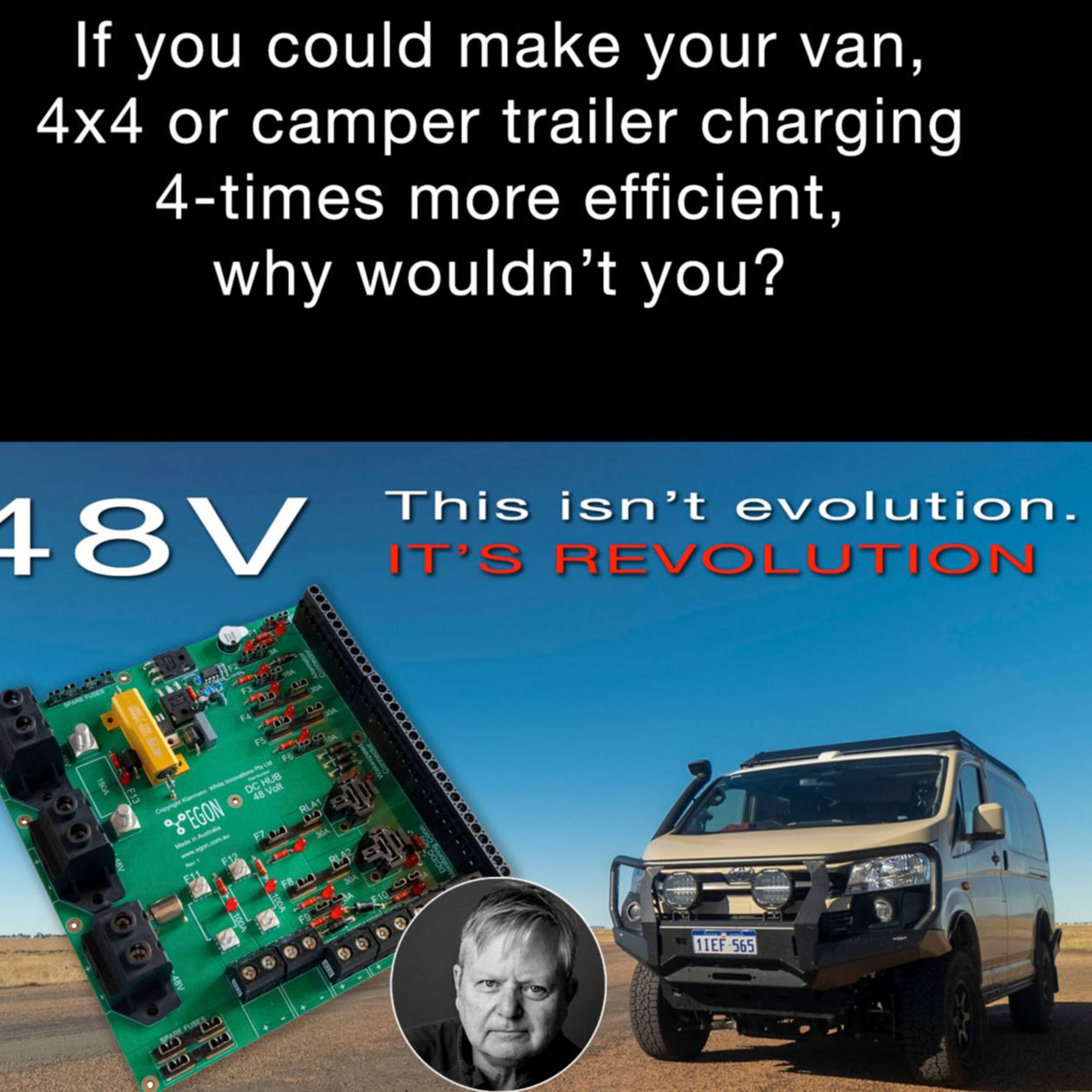 48V. Not Evolution. But Revolution