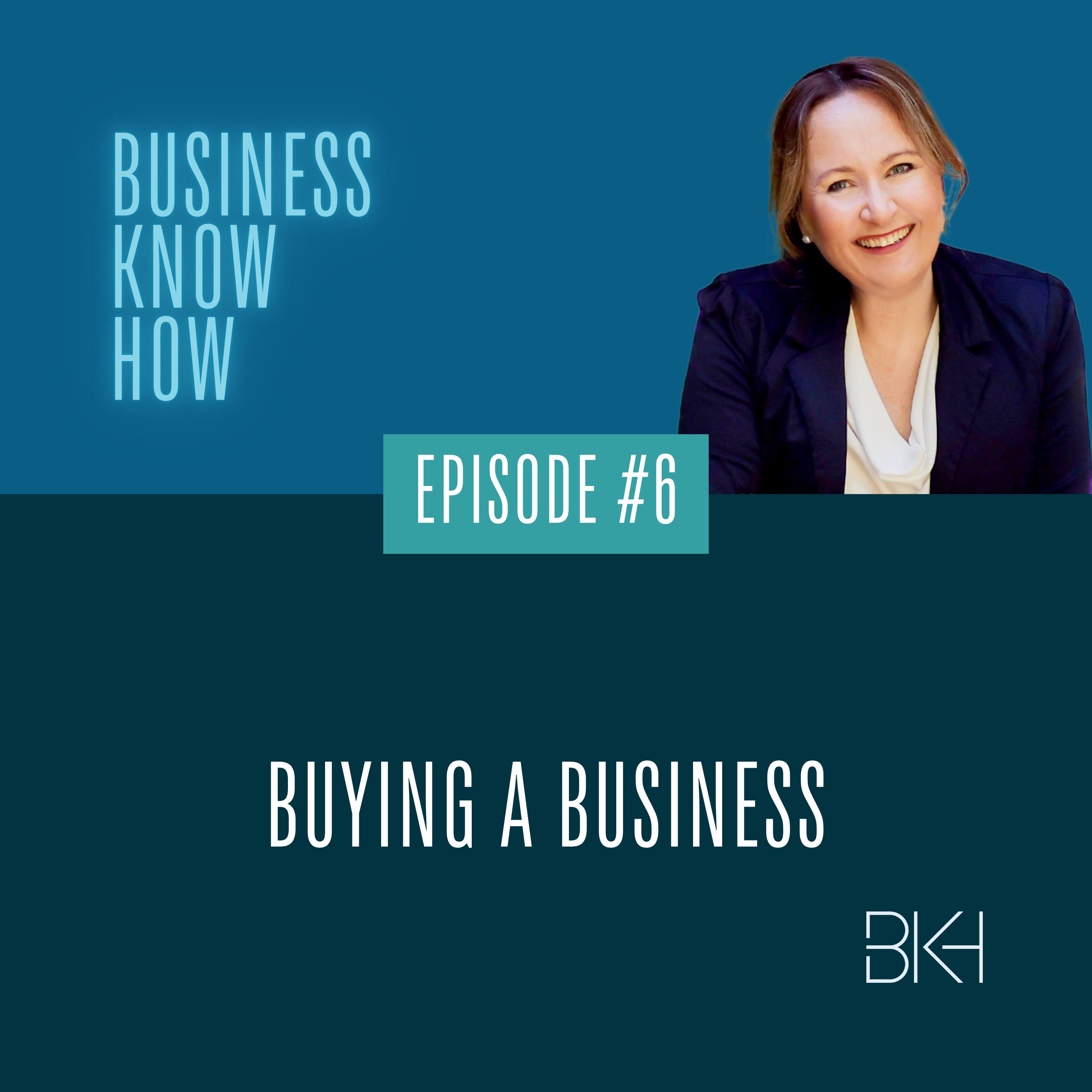 6 - Buying a business episode artwork