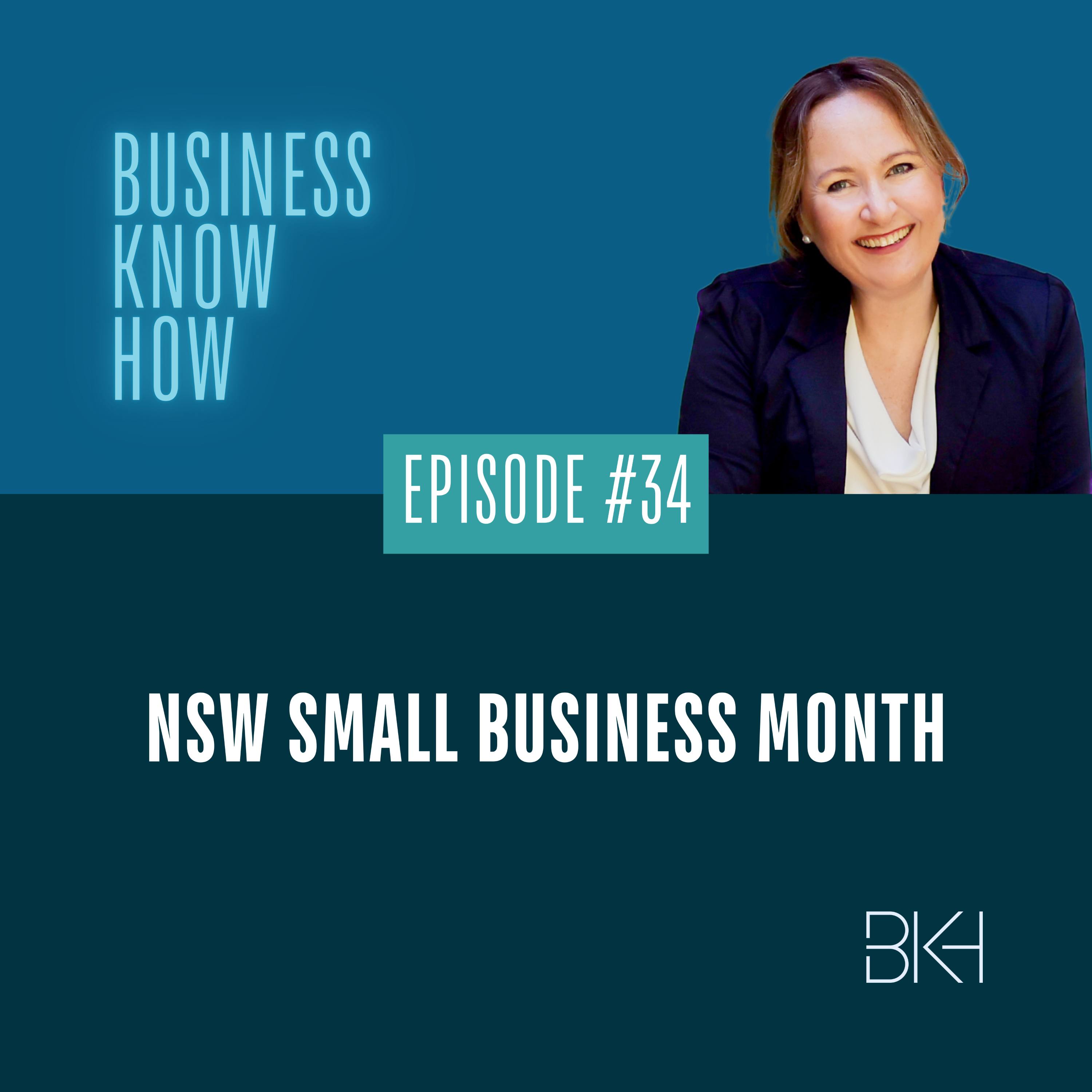 34 - NSW Small Business Month episode artwork
