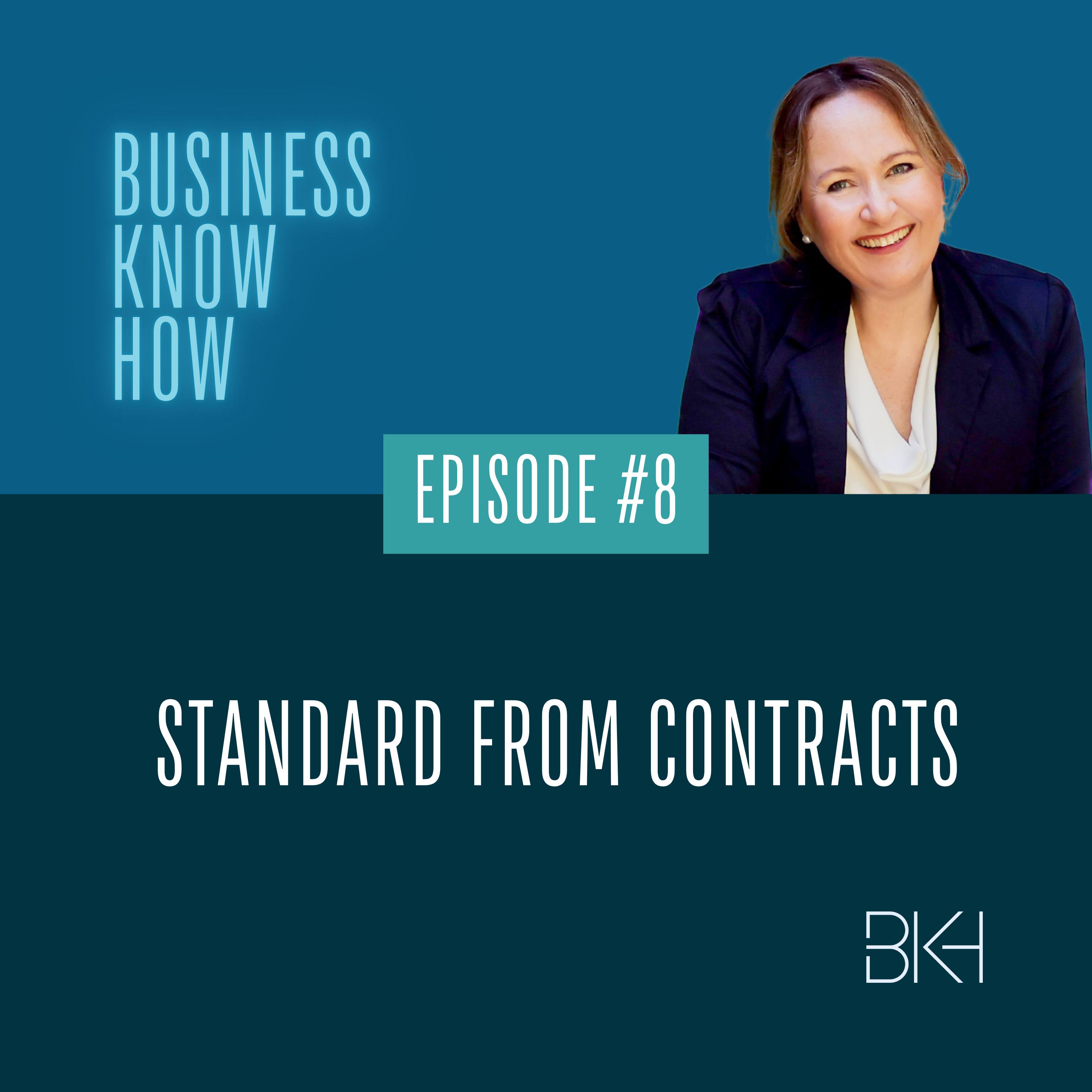 8 - Standard form contracts and unfair contract terms episode artwork
