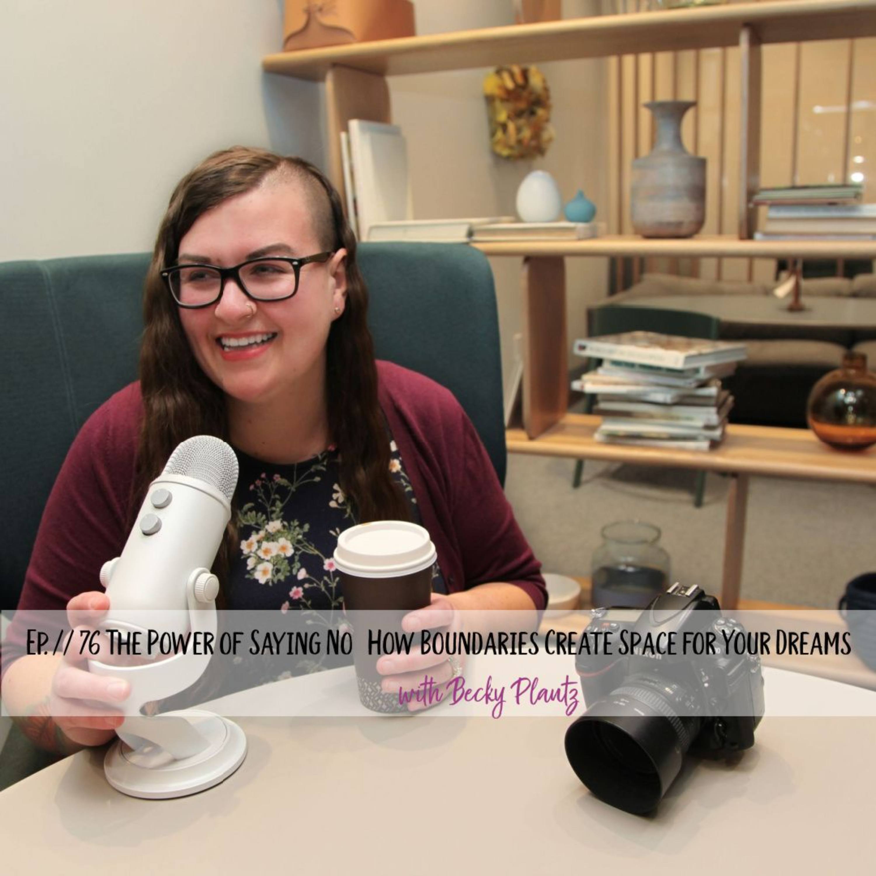Ep. // 76 The Power of Saying No – How Boundaries Create Space for Your Dreams — Choose On Purpose cover