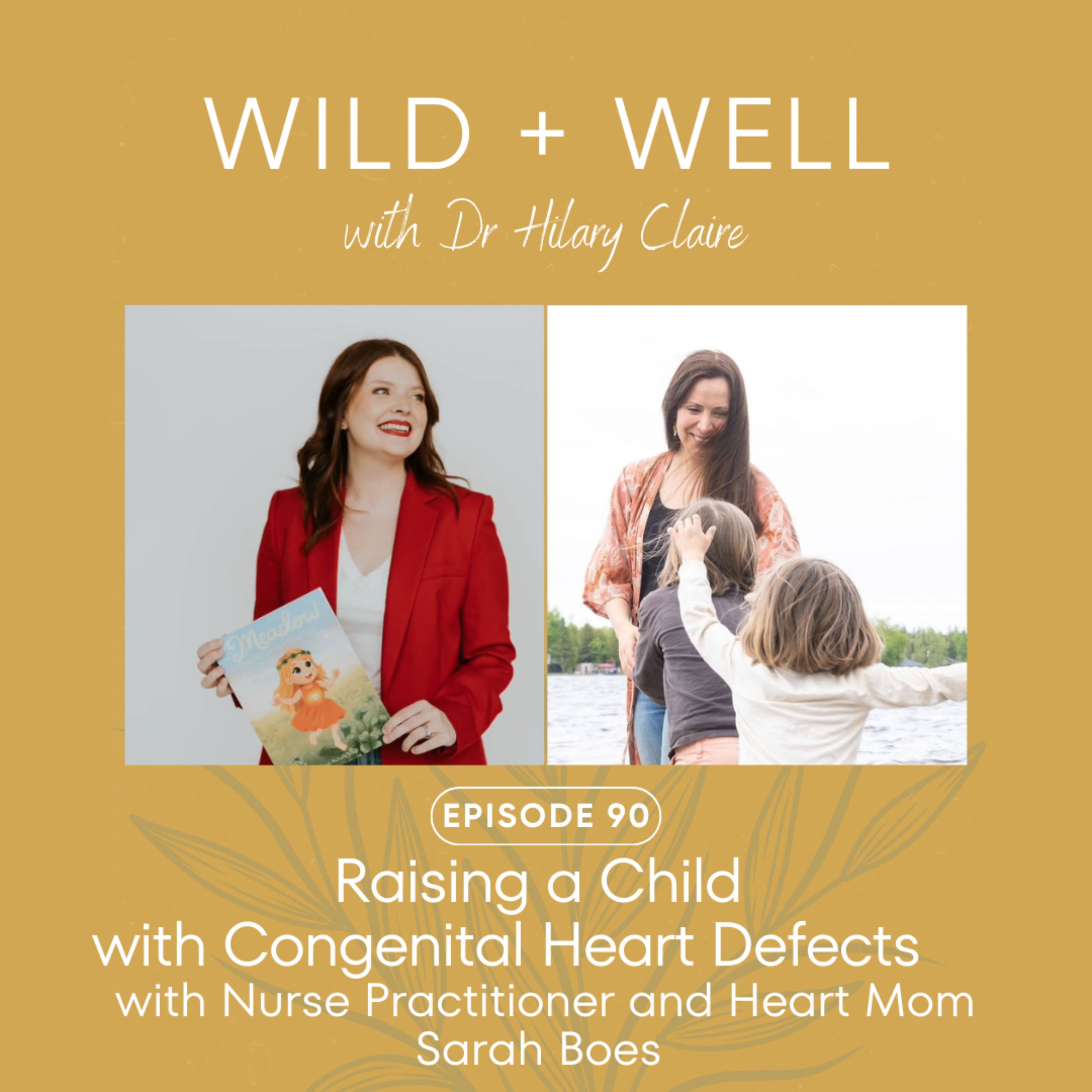 Episode 90 - Raising a Child with Congenital Heart Defects with Nurse Practitioner and Heart Mom Sarah Boes episode artwork
