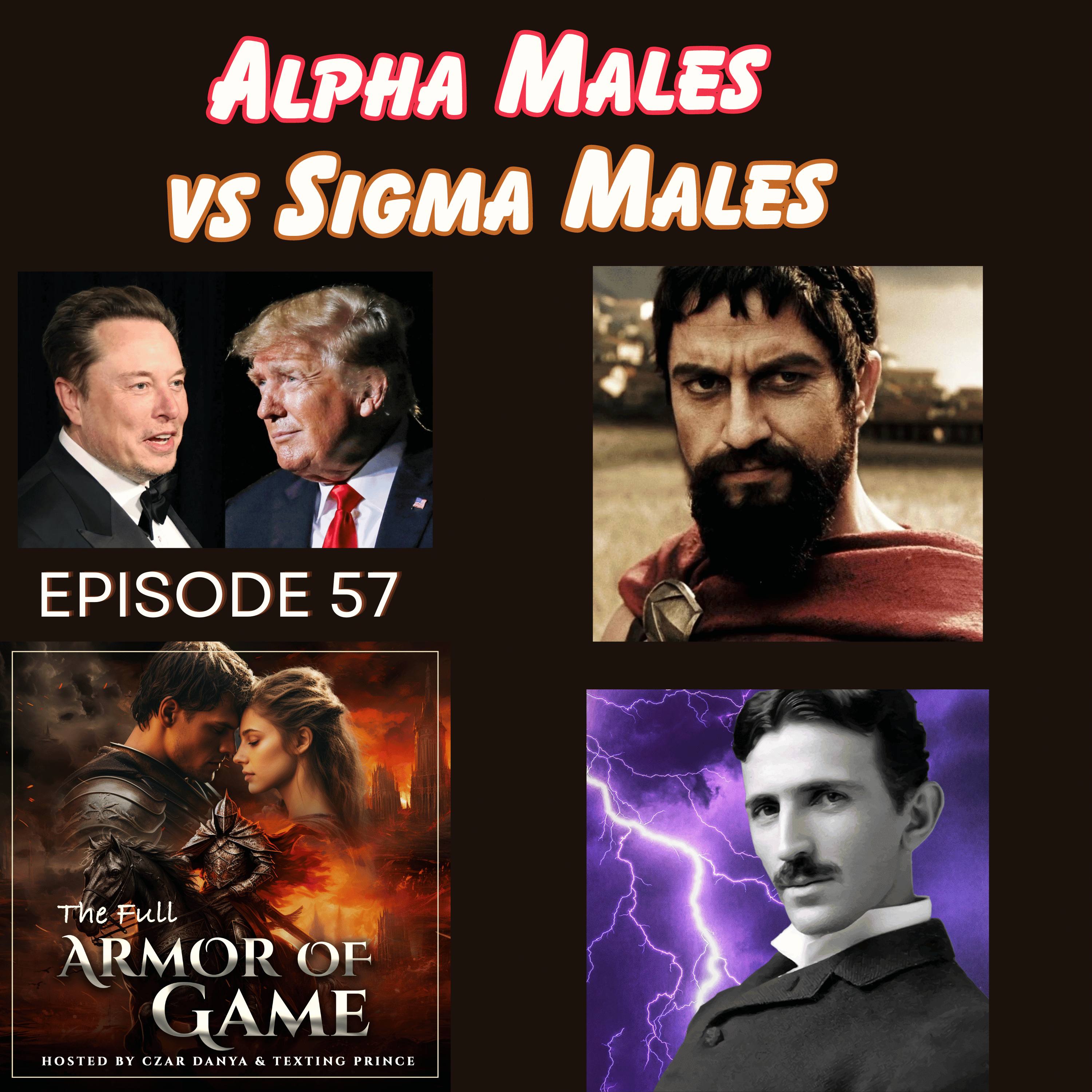 E57: Alpha Males vs Sigma Males episode artwork