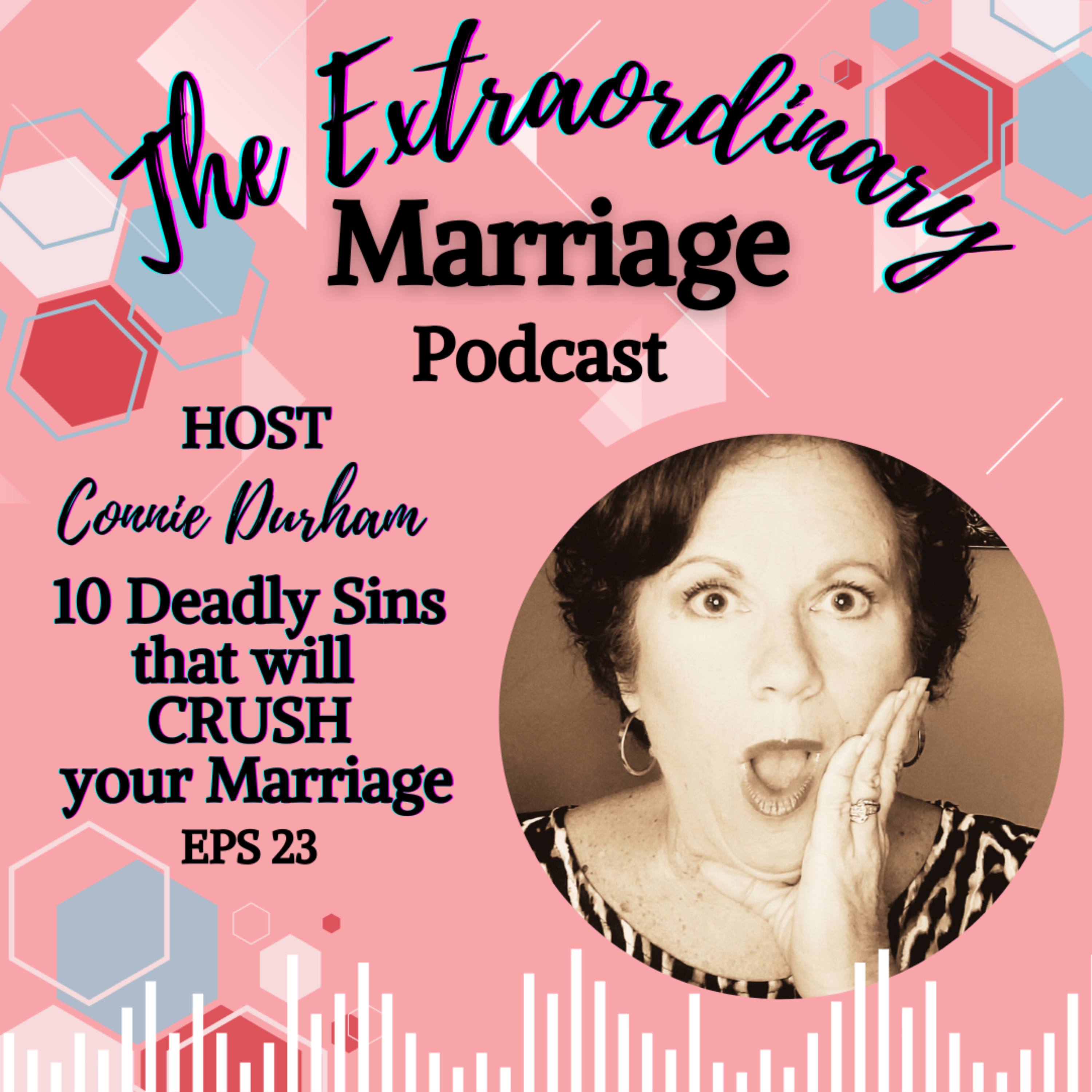 EPS 23 - 10 Deadly Sins that will Crush your Marriage episode artwork