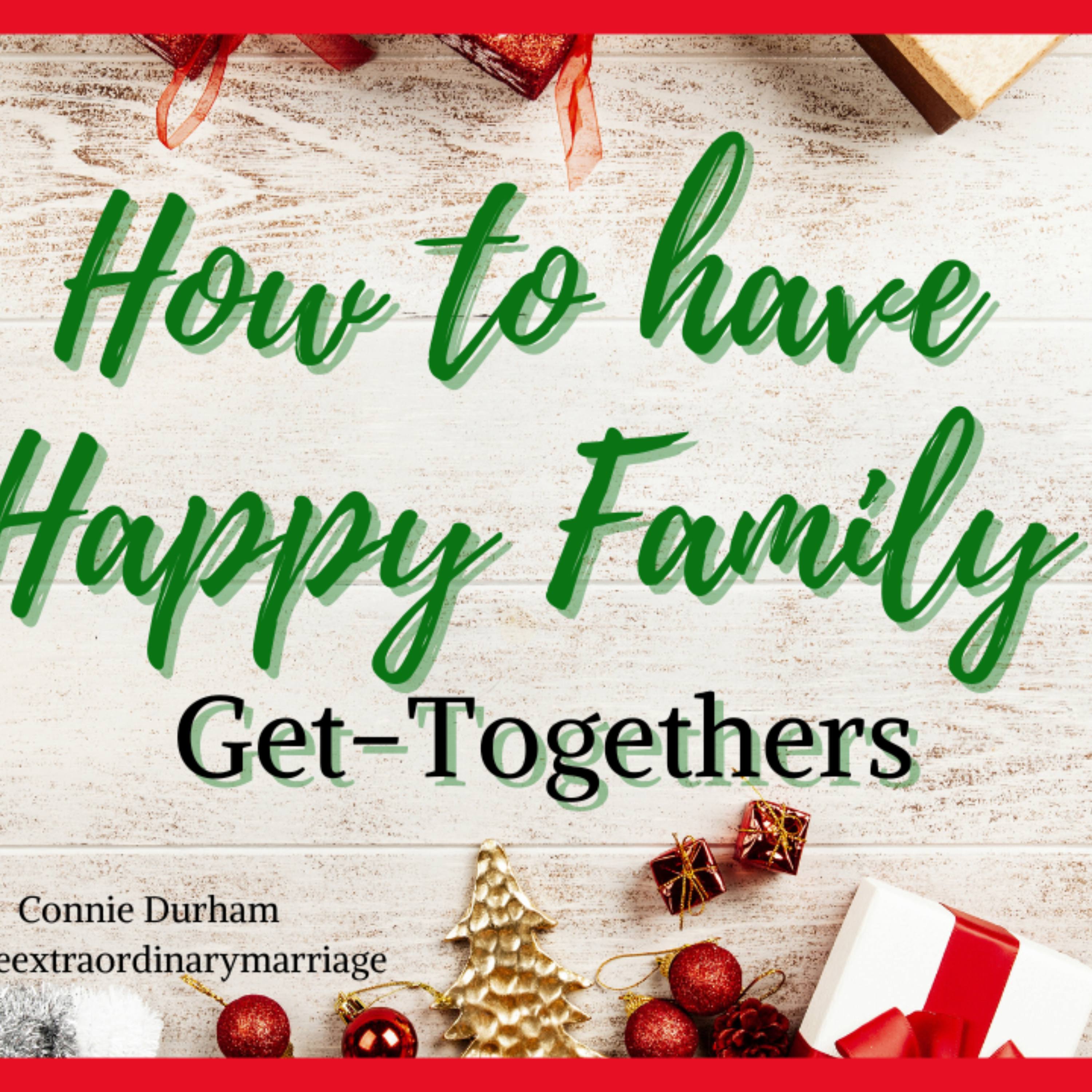 How to have Happy Holiday Get-Togethers episode artwork