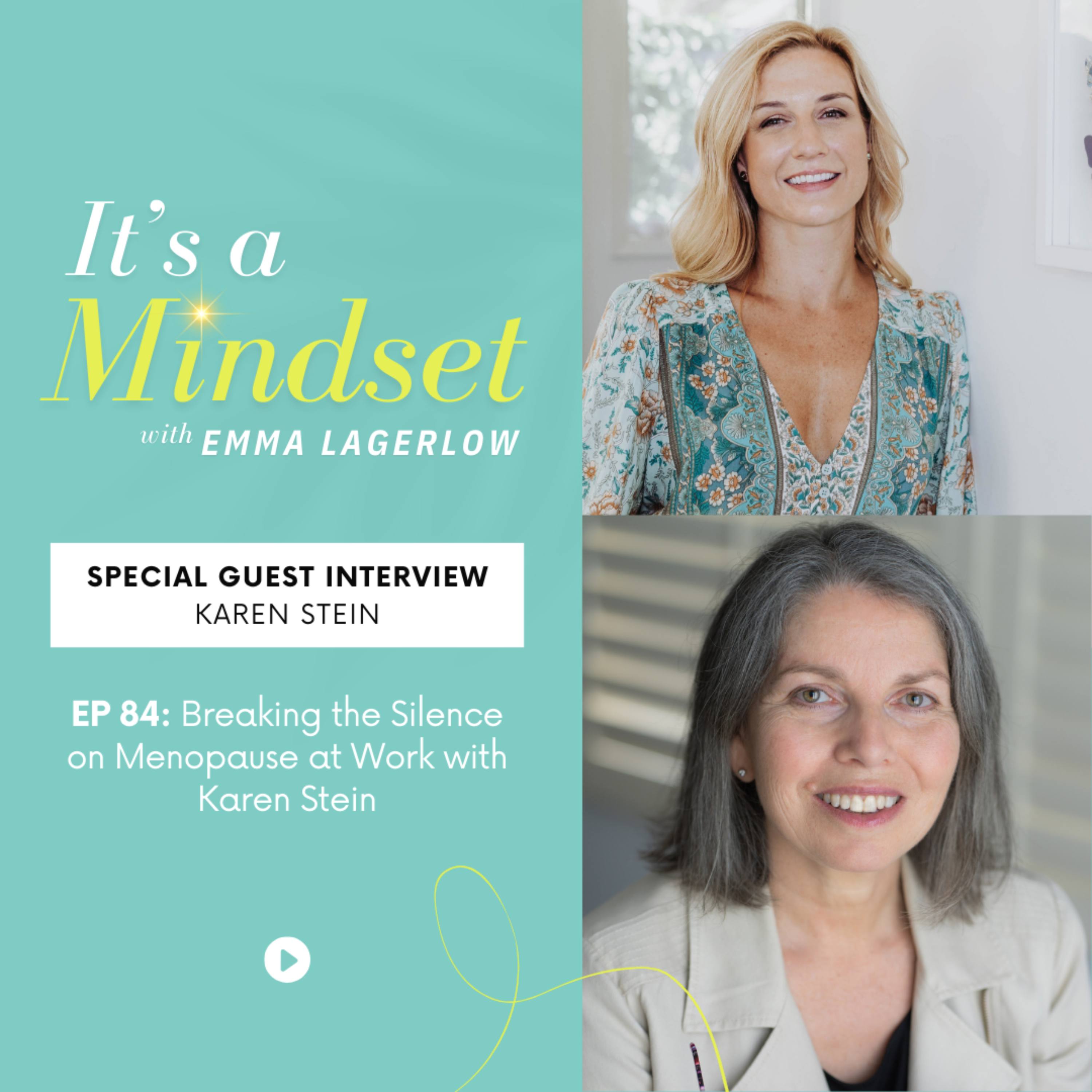 Episode 84: Breaking the Silence on Menopause at Work with Karen Stein episode artwork