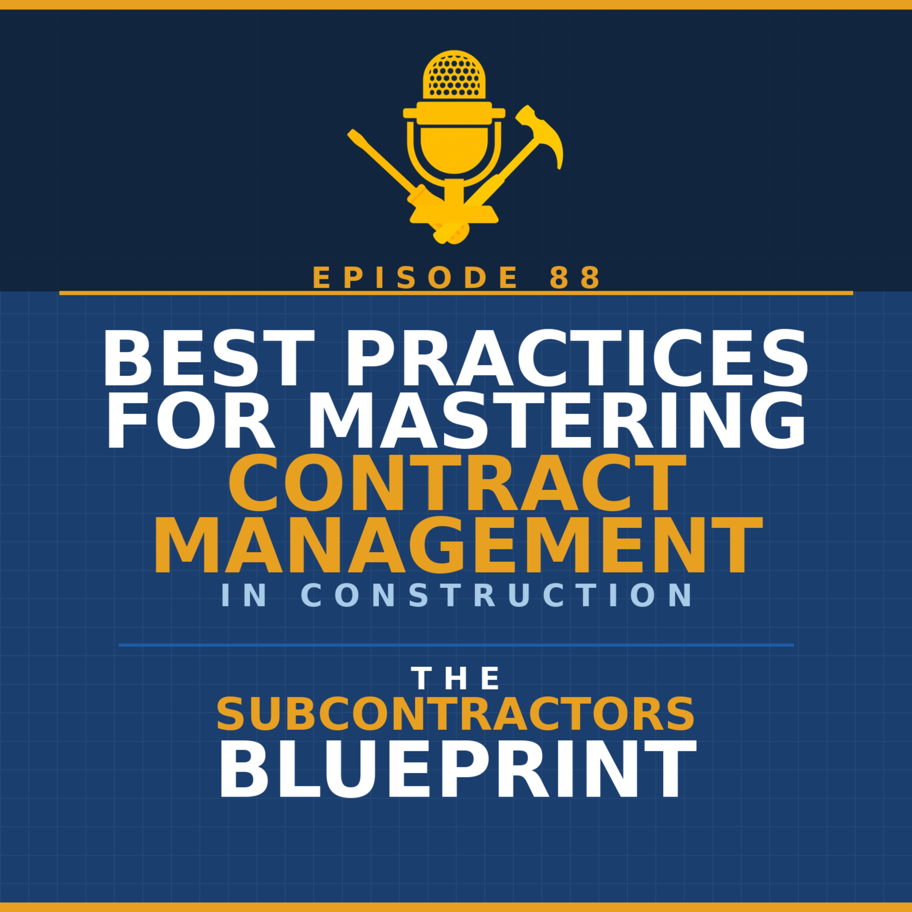 The Subcontractors Blueprint