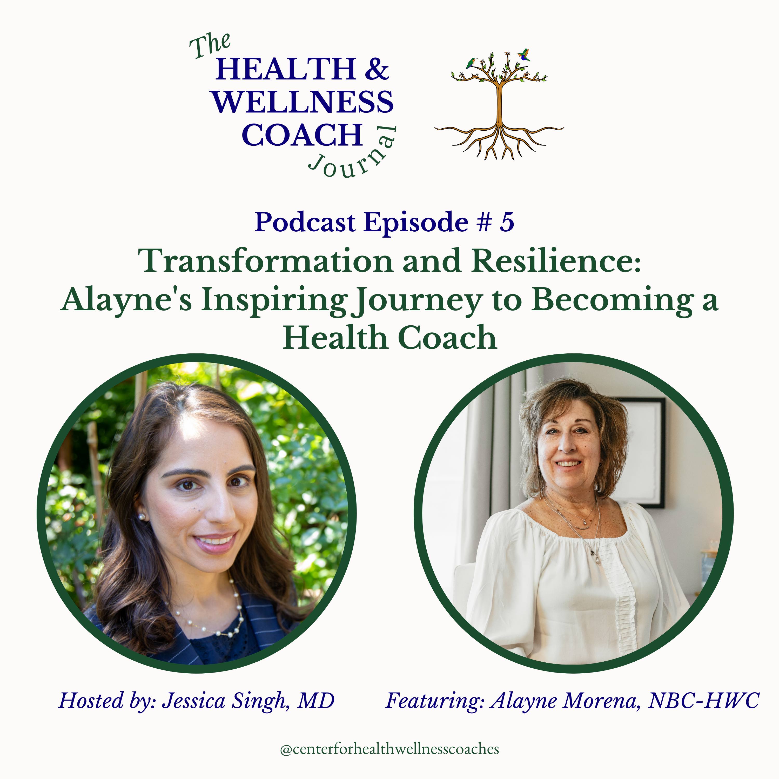 Transformation and Resilience:  Alayne's Inspiring Journey to Becoming a Health Coach episode artwork