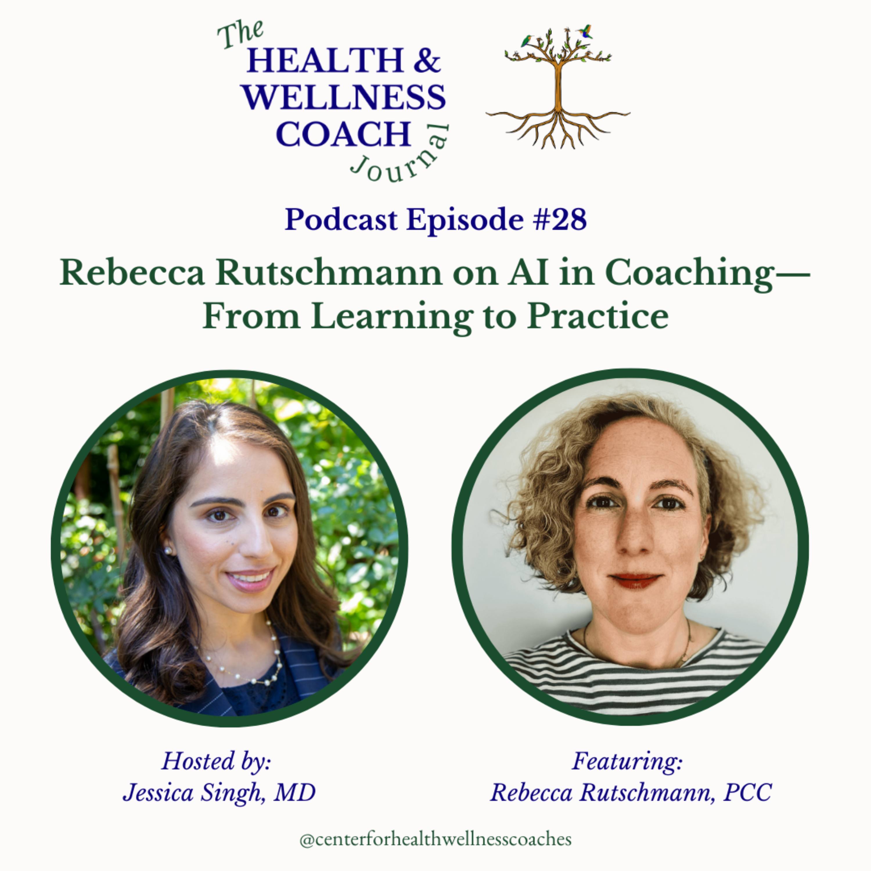 Rebecca Rutschmann on AI in Coaching—From Learning to Practice episode artwork