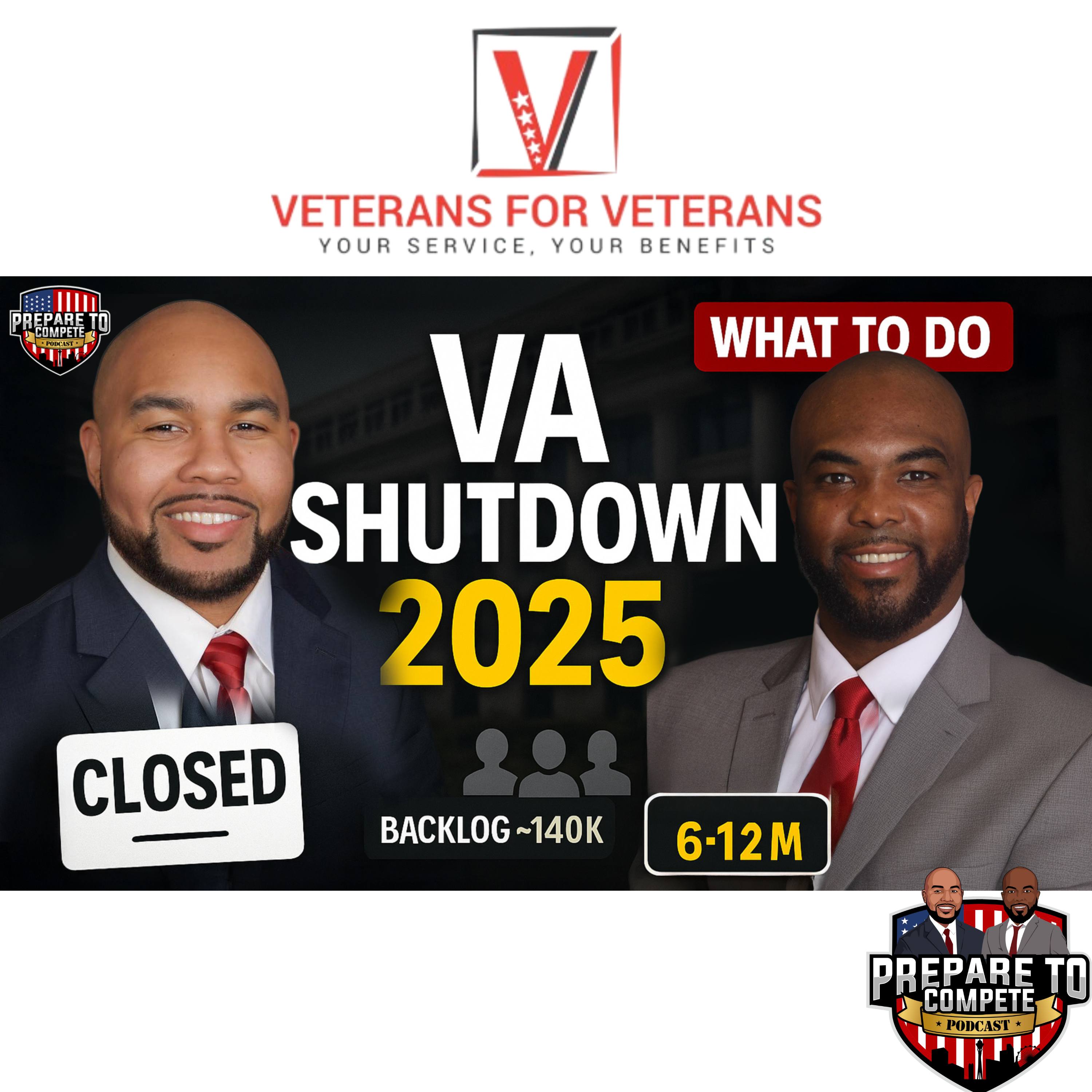 Government Shutdown 2025: VA Backlog, Furloughs & Skeleton Crews — What to Do? S6 E4