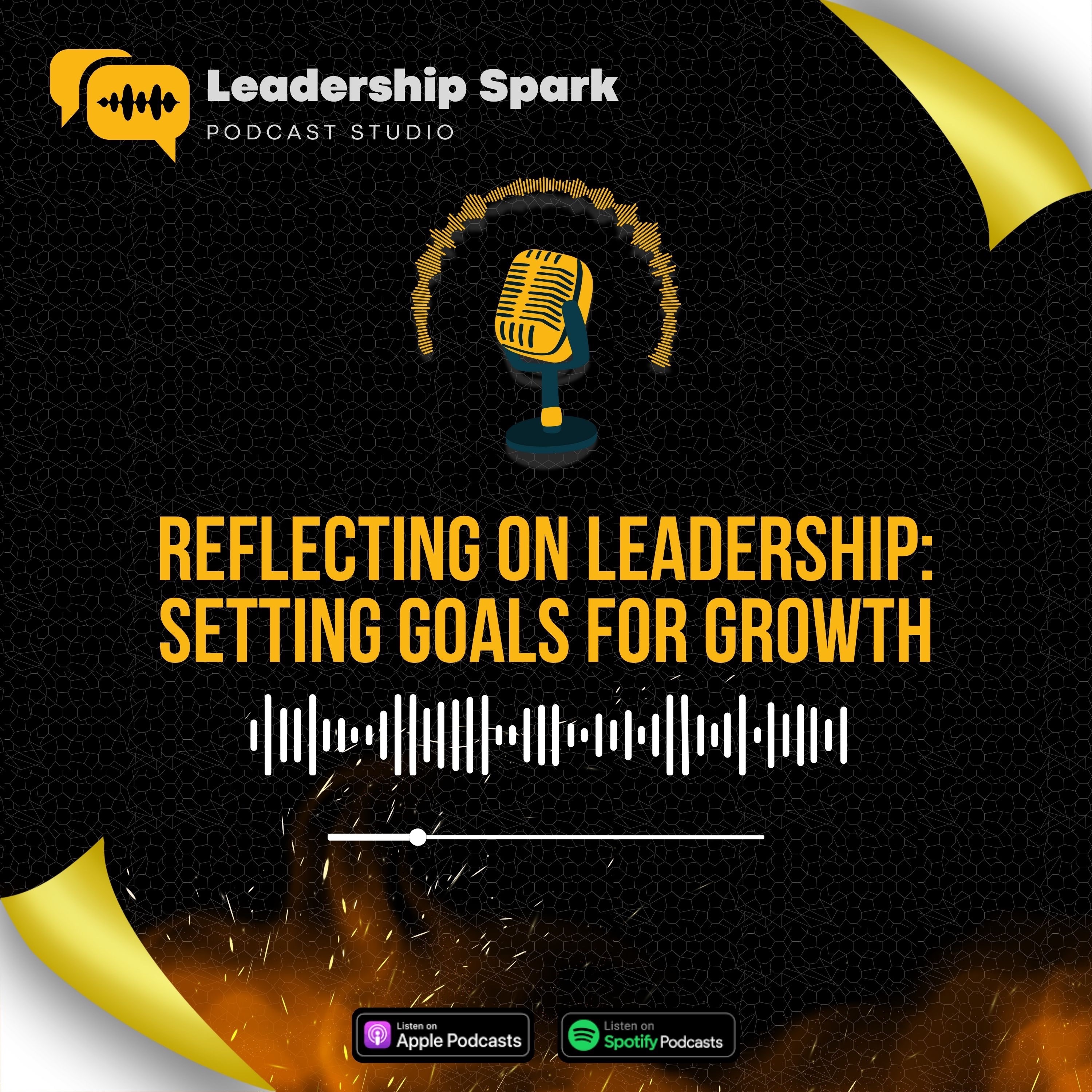 Setting Goals for Growth — Leadership Spark cover