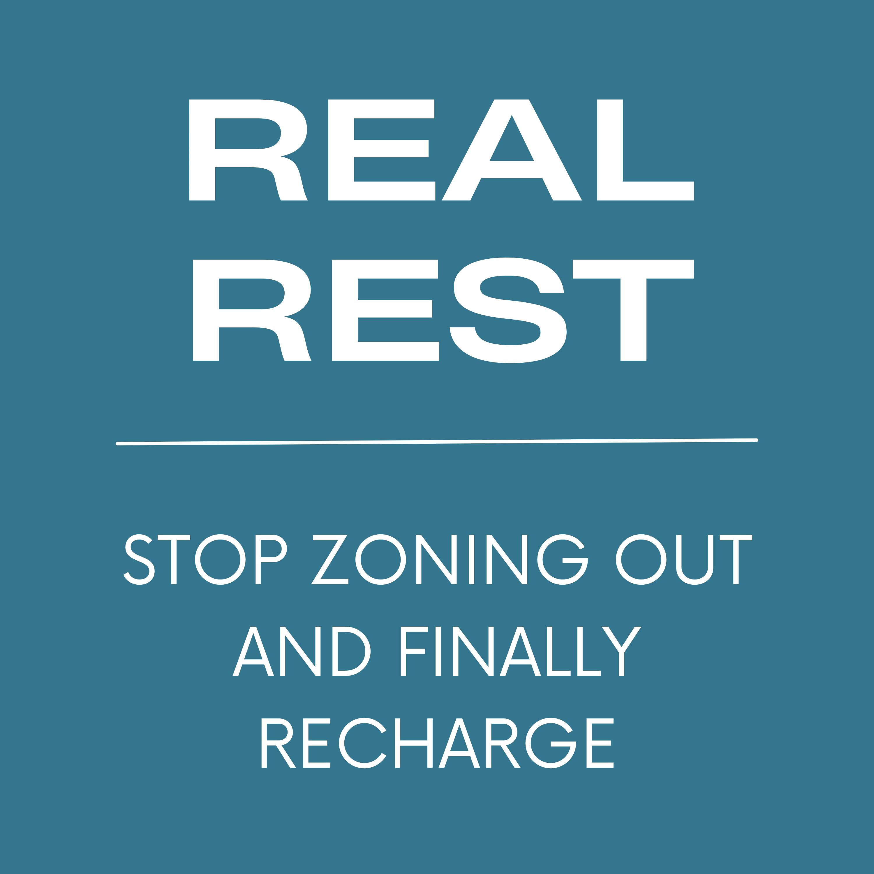 E15 Real Rest: Stop Zoning Out & Finally Recharge episode artwork