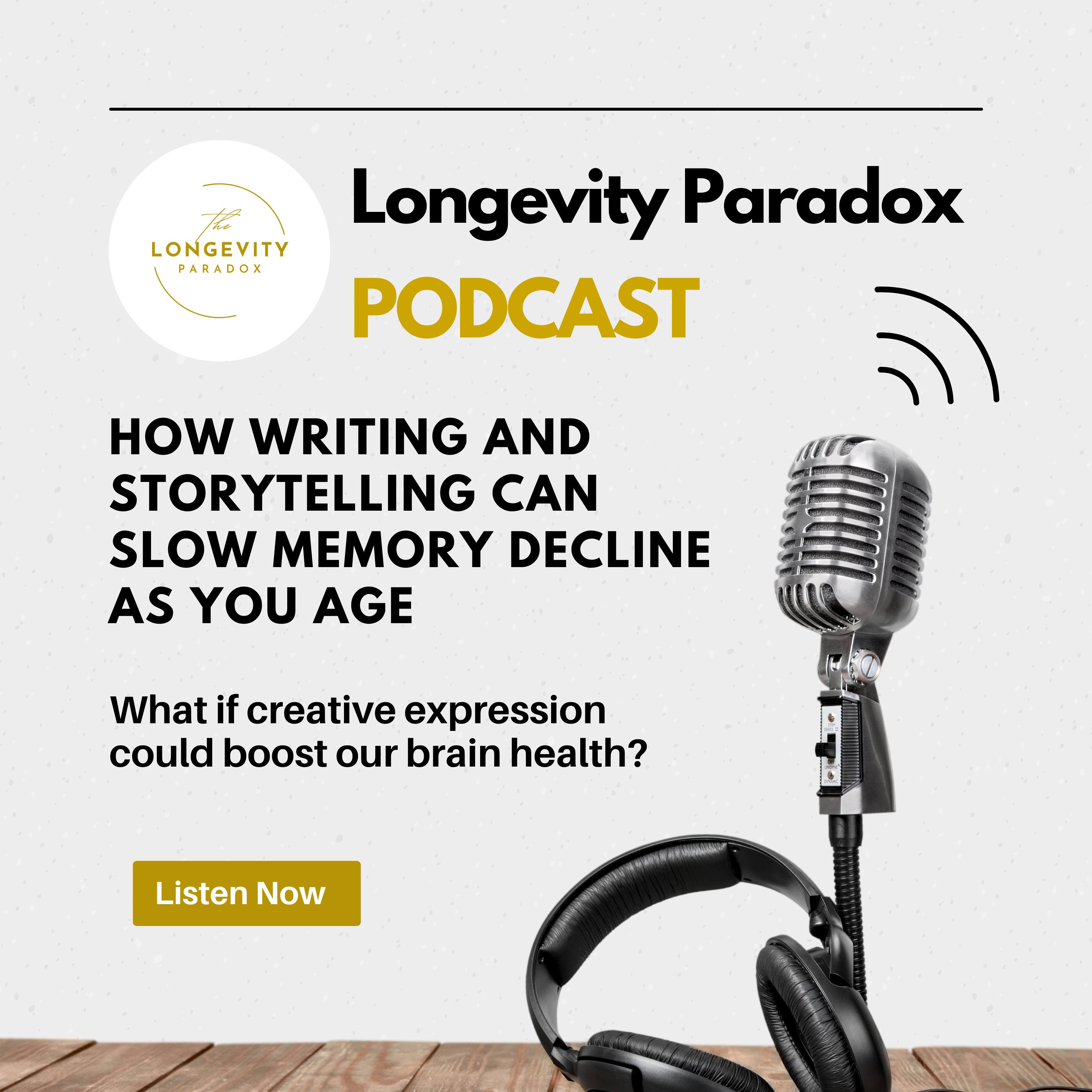 How Writing and Storytelling Can Slow Memory Decline as You Age episode artwork