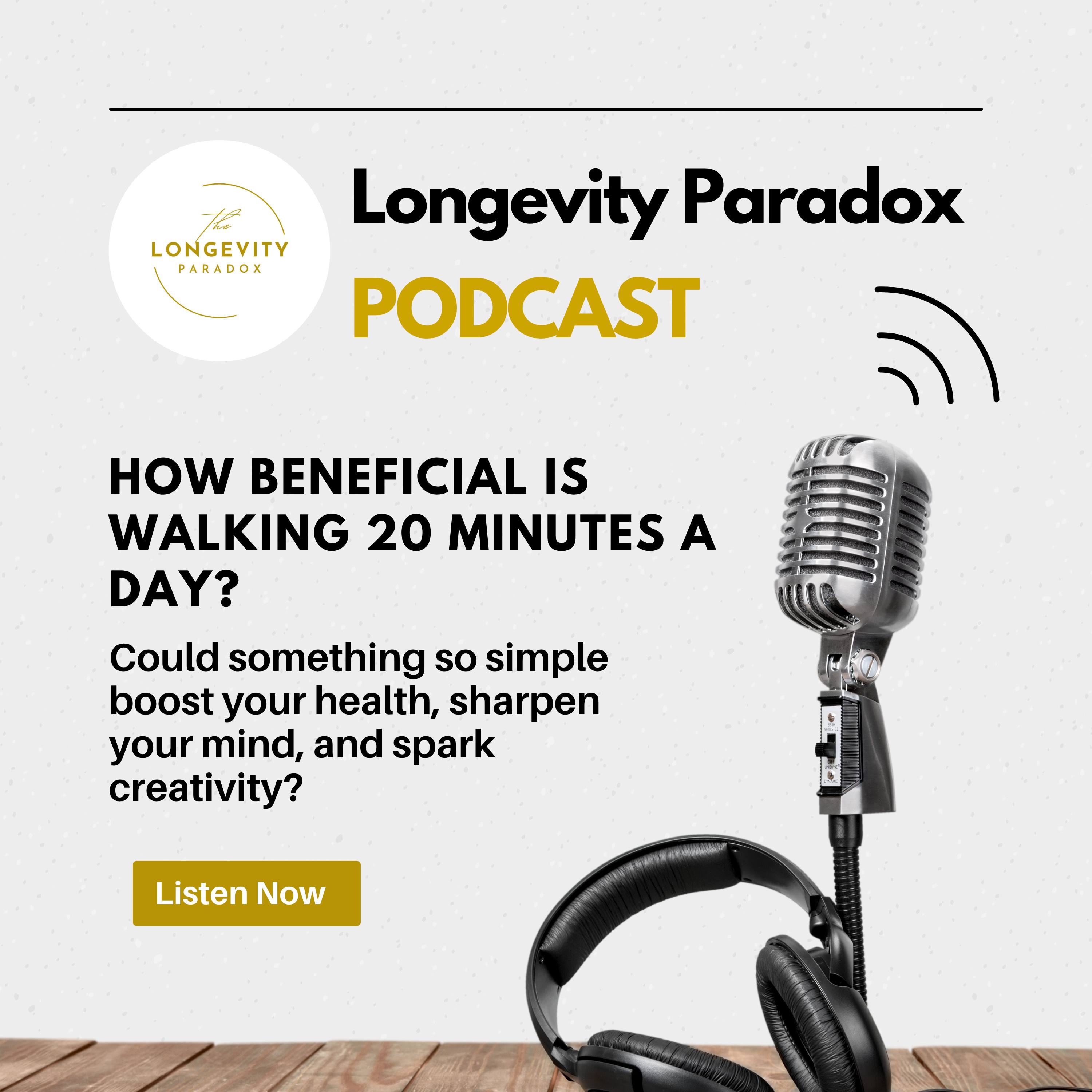 How Beneficial Is Walking 20 Minutes A Day? episode artwork
