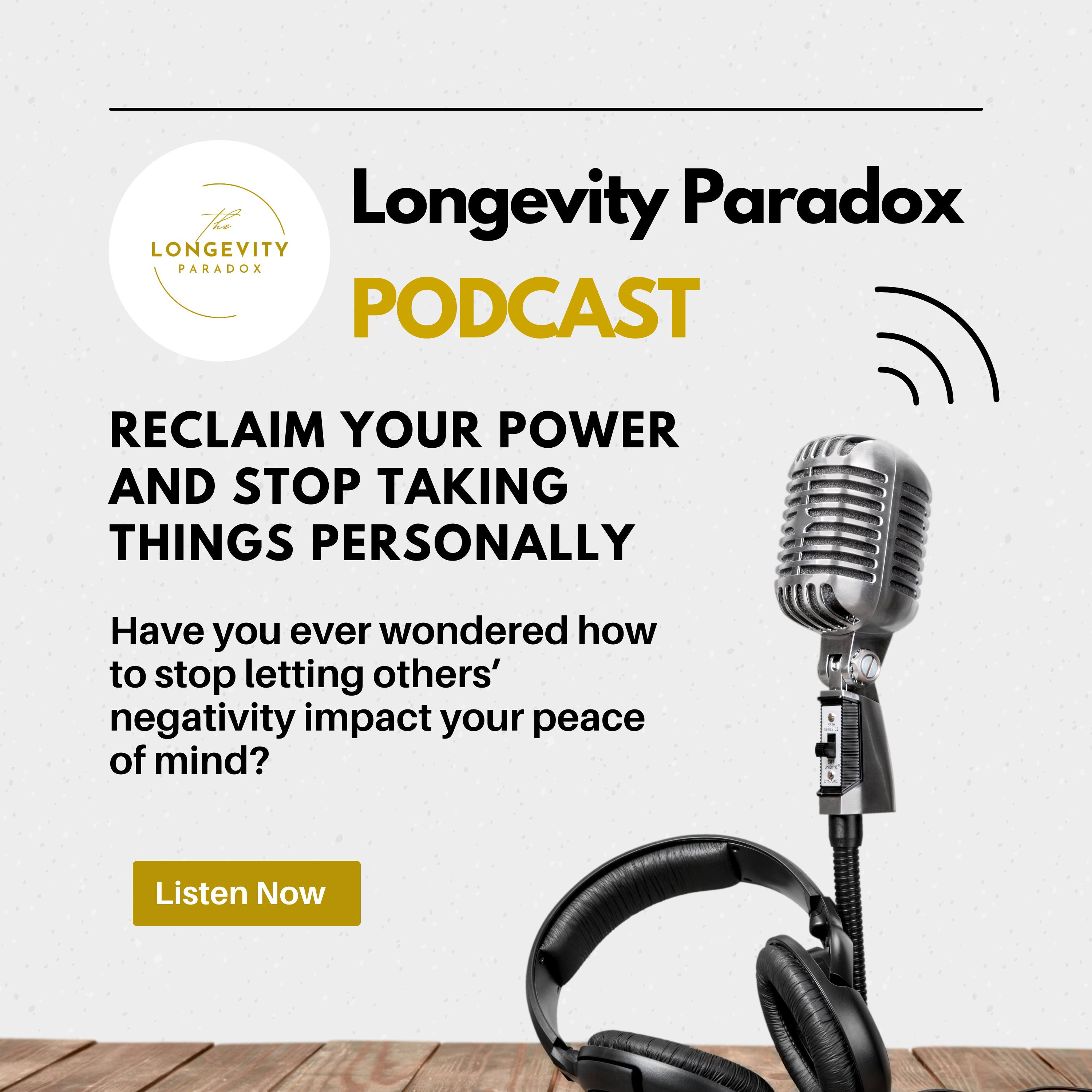 Reclaim Your Power And Stop Taking Things Personally episode artwork
